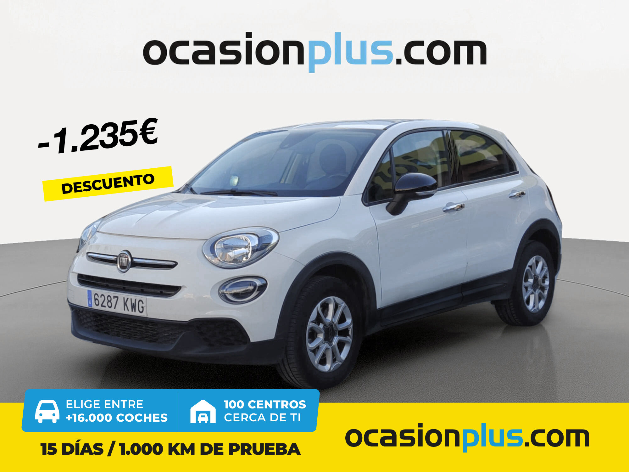 FIAT 500X (1.3 MultiJet S&S Urban 4x2 70 kW (95 CV)) en Madrid