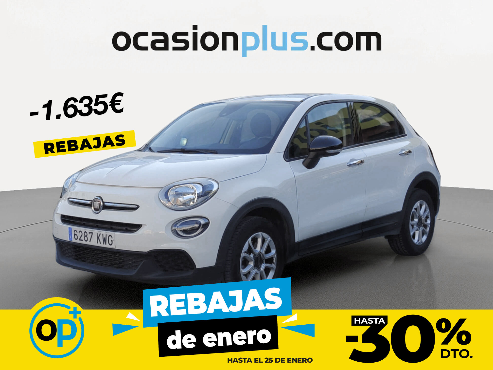 FIAT 500X (1.3 MultiJet S&S Urban 4x2 70 kW (95 CV)) en Madrid