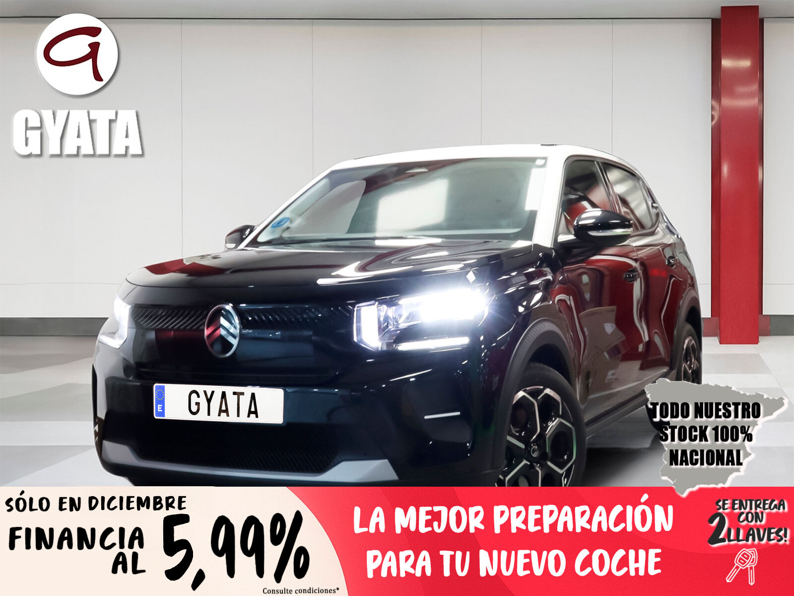 CITROEN C3 (Eléctrico Max 83 kW (113 CV)) en Madrid