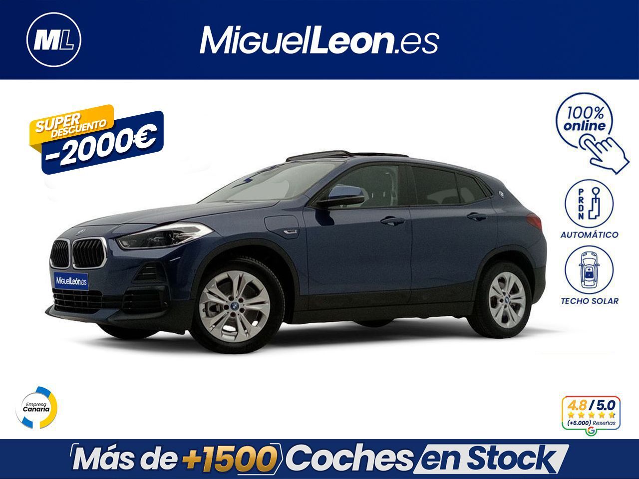 BMW X2 (xDrive25e Auto) en Palmas, Las