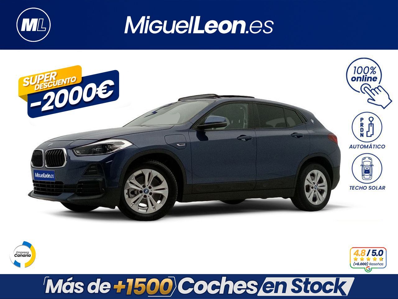 BMW X2 (xDrive25e Auto) en Palmas, Las