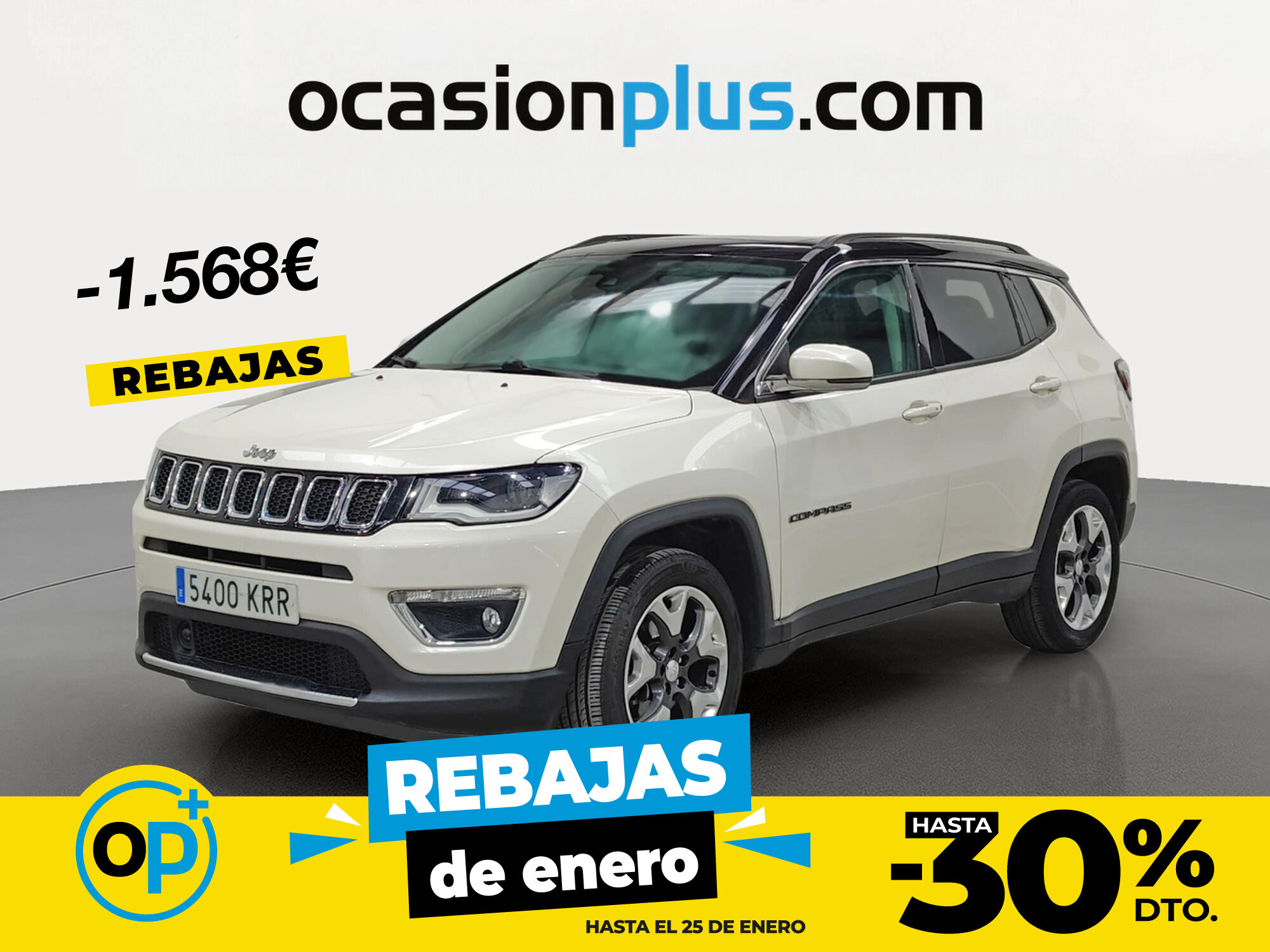 JEEP Compass (2.0 Multijet Limited 4x4 AD 103 kW (140 CV)) en Madrid