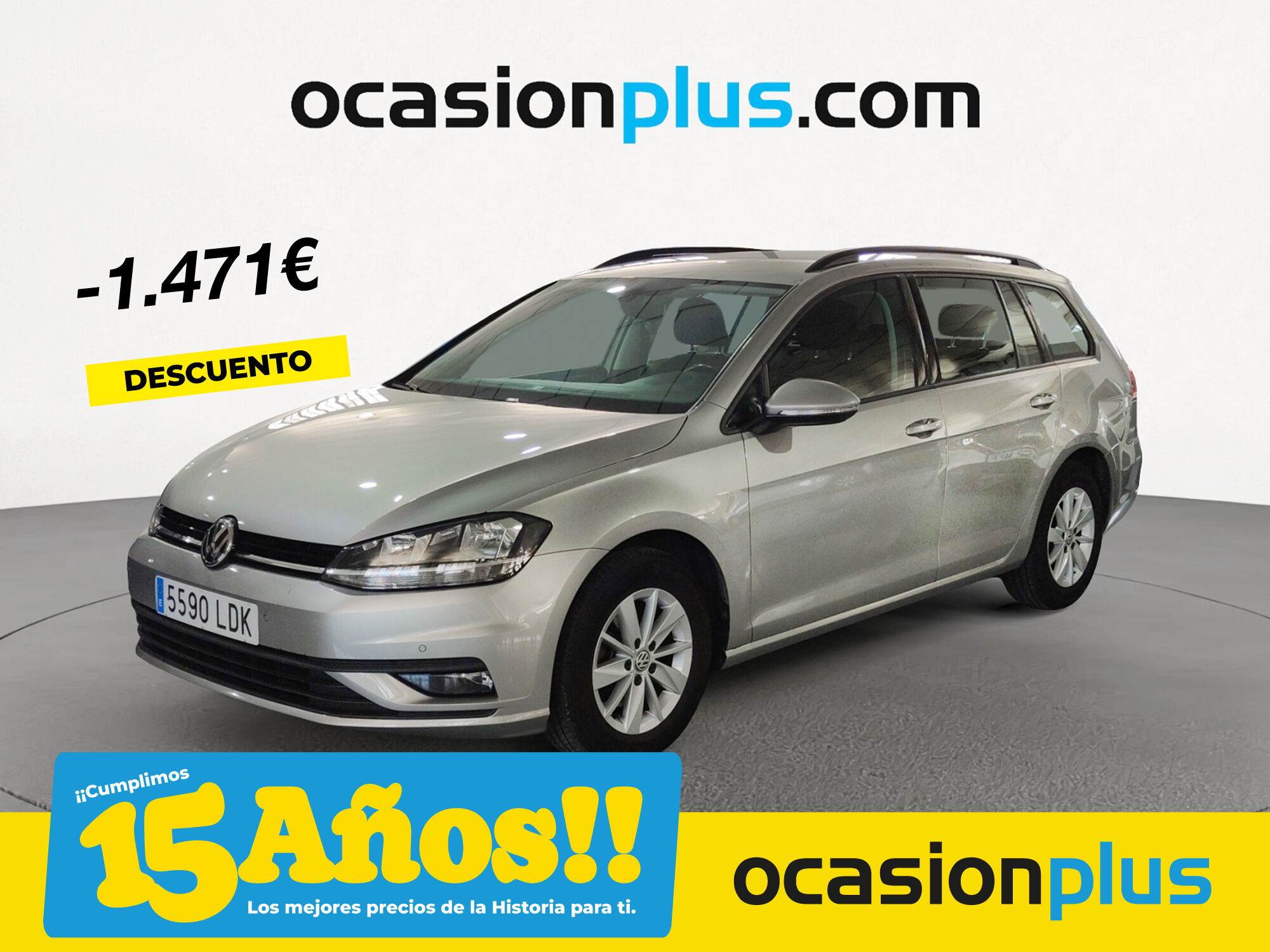 VOLKSWAGEN Golf (Business 1.6 TDI 85 kW (115 CV)) en Madrid