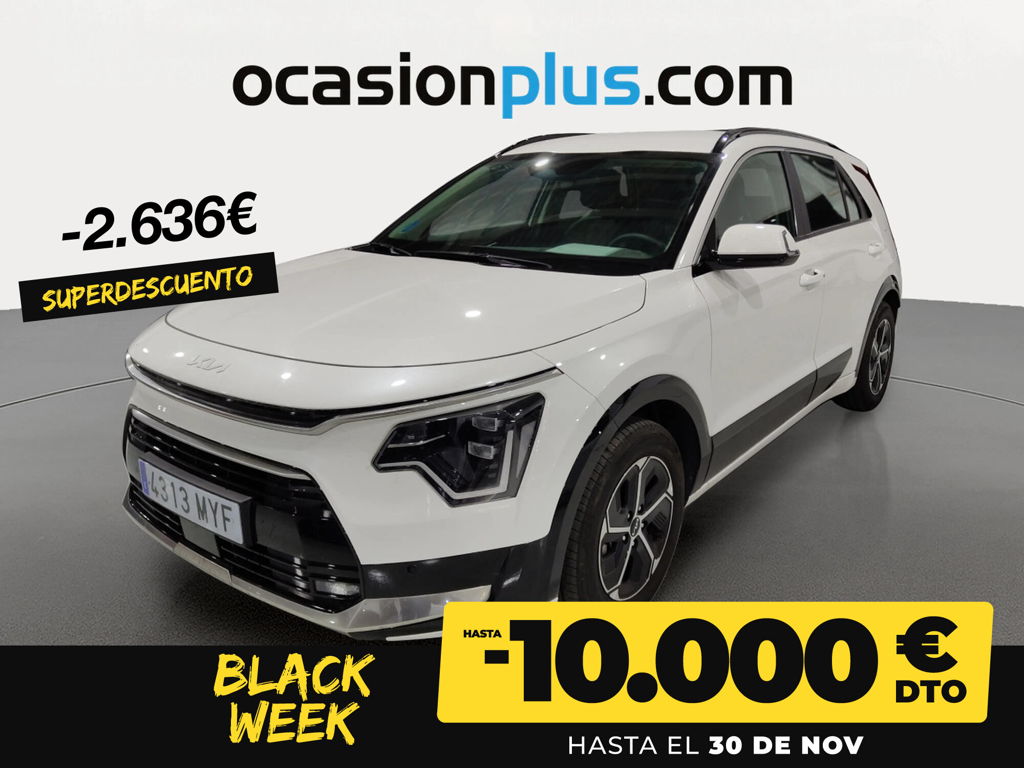 KIA Niro (1.6 GDi HEV Drive 95 kW (129 CV)) en Madrid