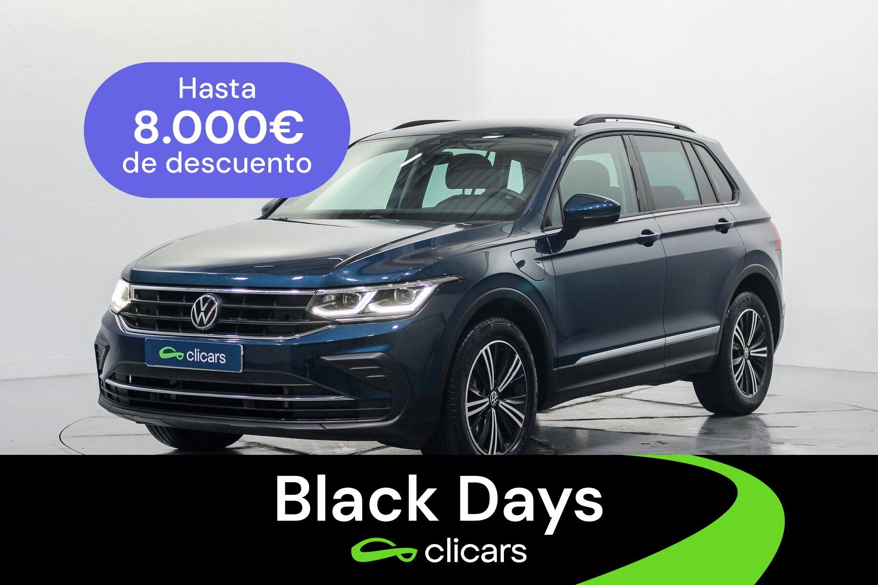 VOLKSWAGEN Tiguan (Tiguan 1.4 eHibrid Life 180kW) en Madrid
