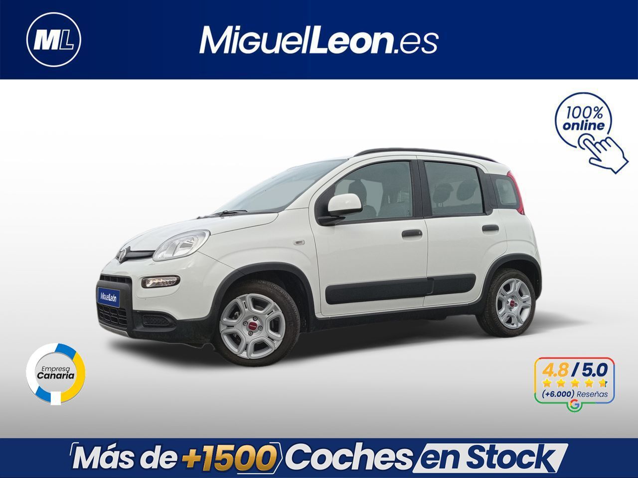 FIAT Panda (City Life Hybrid 1.0 Gse 51kw (70CV)) en Palmas, Las