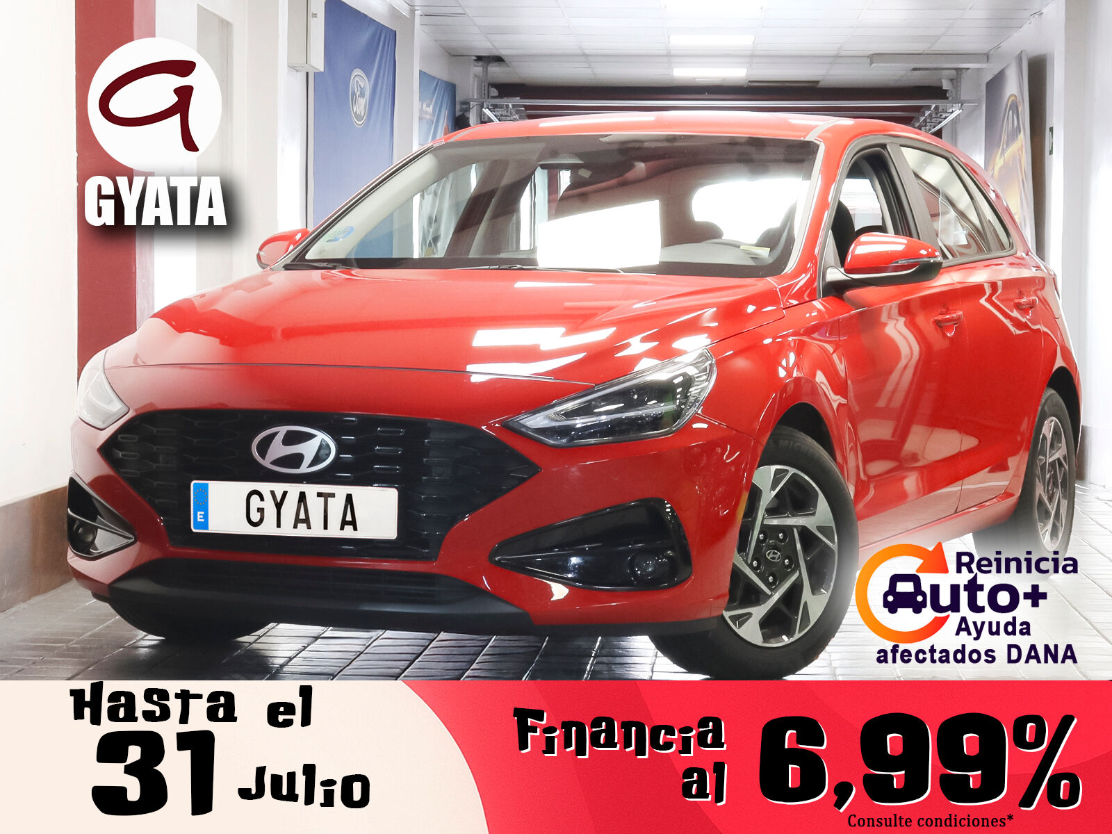 HYUNDAI i30 (1.0 TGDI 48V Klass 74 kW (100 CV)) en Madrid