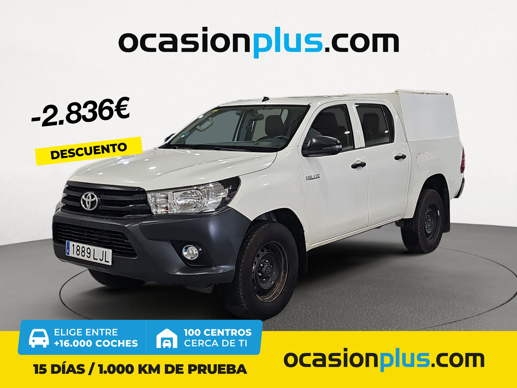 TOYOTA Hilux (2.4 D-4D Doble Cabina GX 110 kW (150 CV)) en Madrid