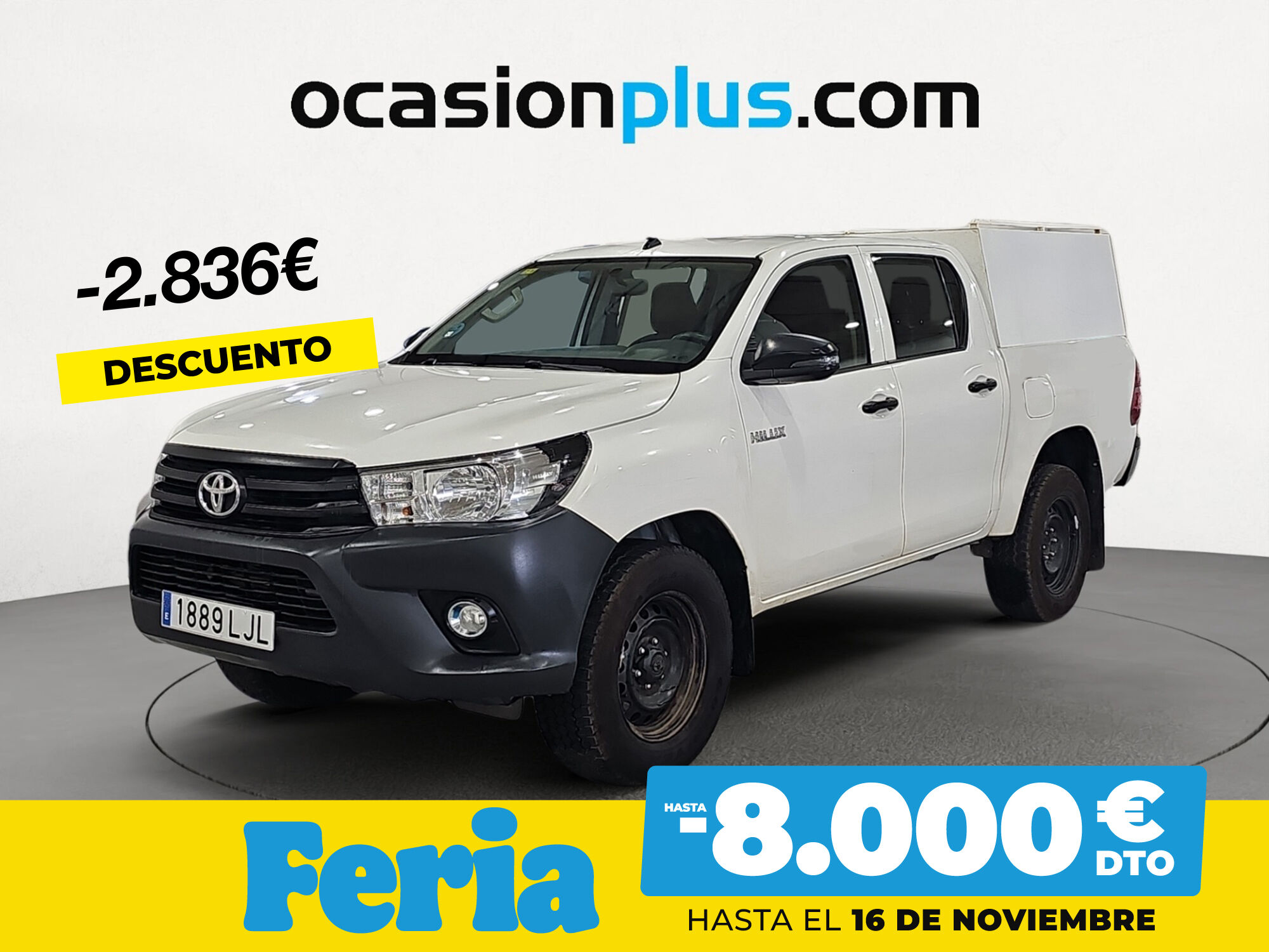 TOYOTA Hilux (2.4 D-4D Doble Cabina GX 110 kW (150 CV)) en Madrid