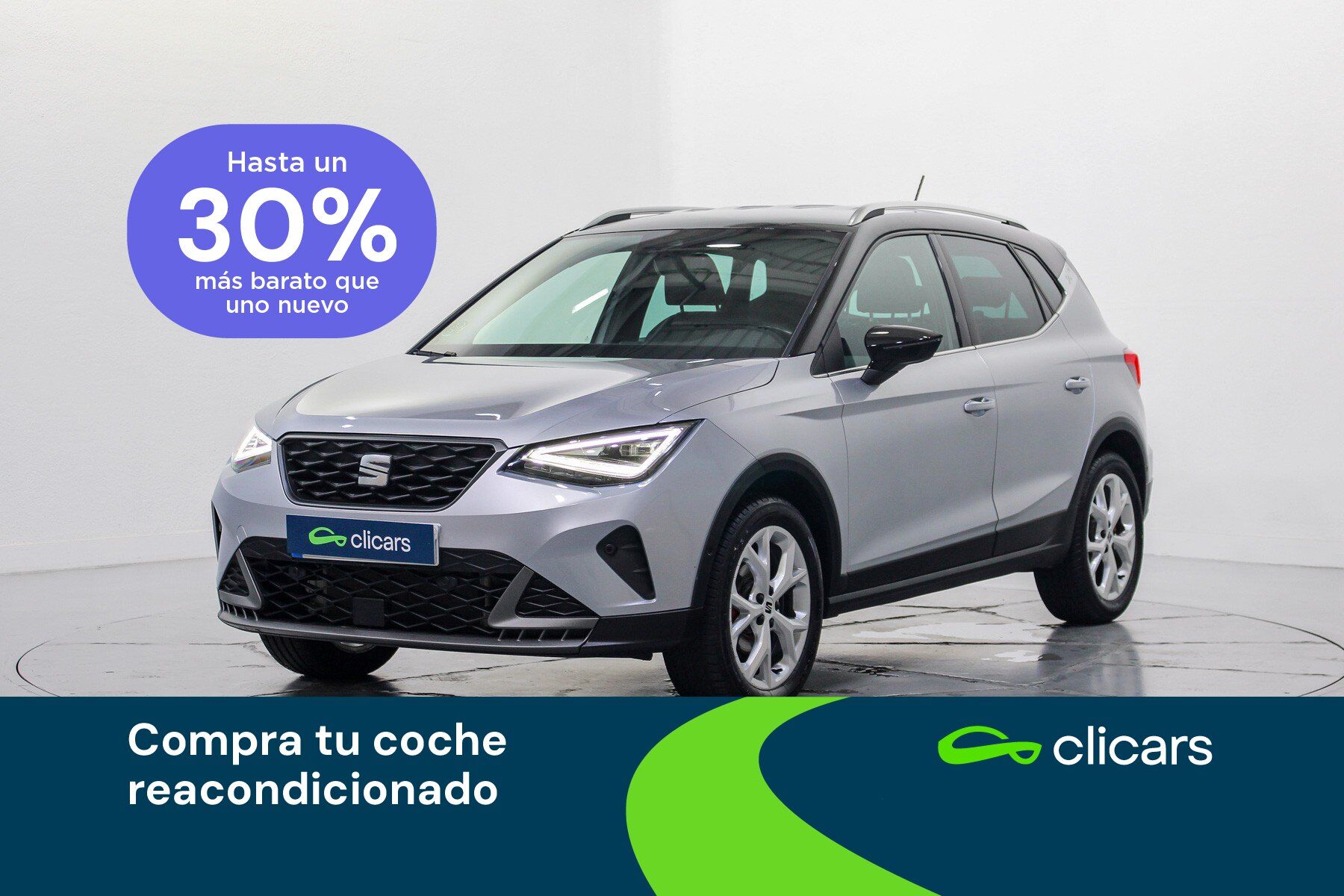 SEAT Arona (Arona 1.5 TSI S&S FR DSG7 XM 150) en Madrid