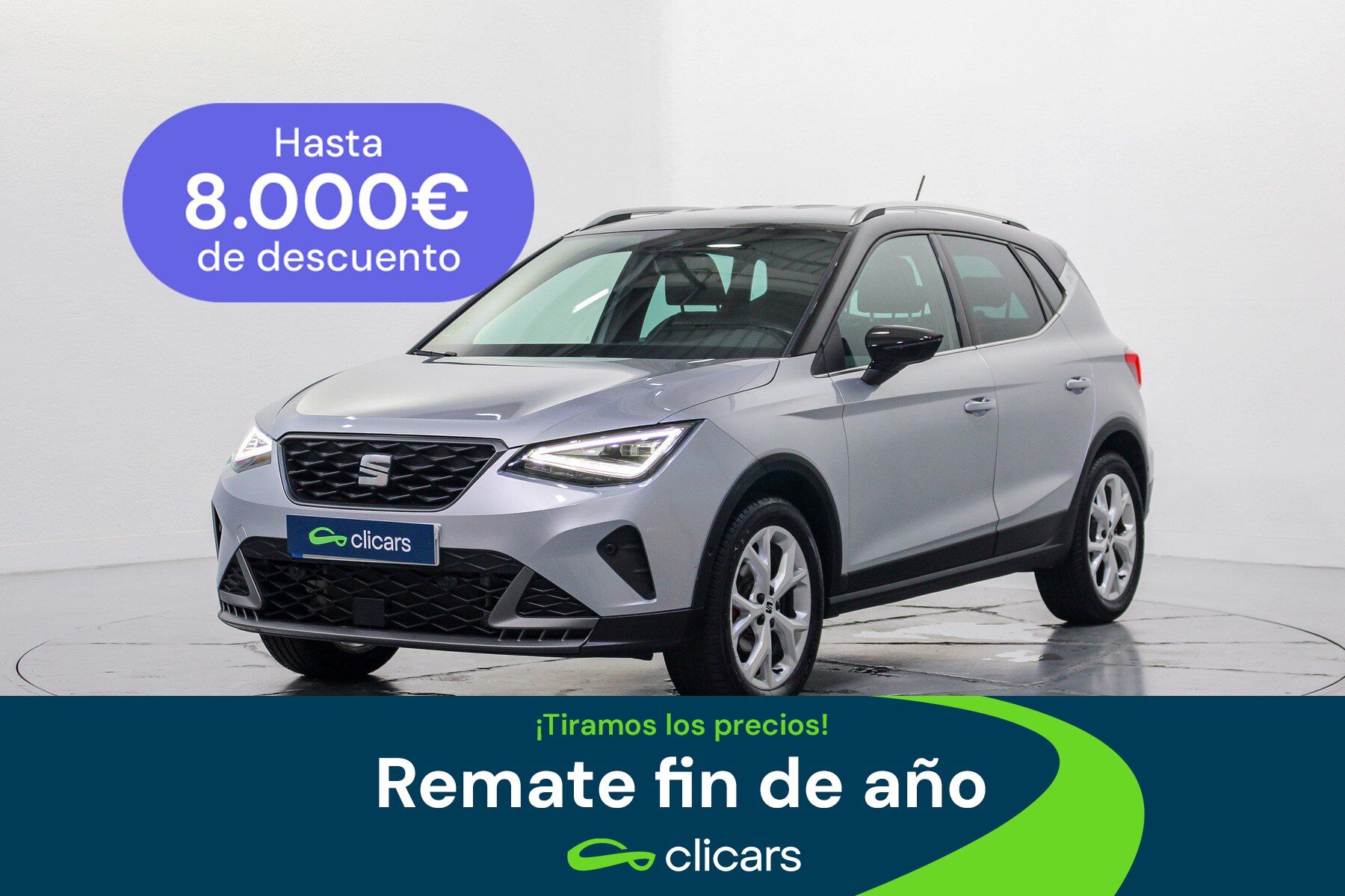 SEAT Arona (Arona 1.5 TSI S&S FR DSG7 XM 150) en Madrid