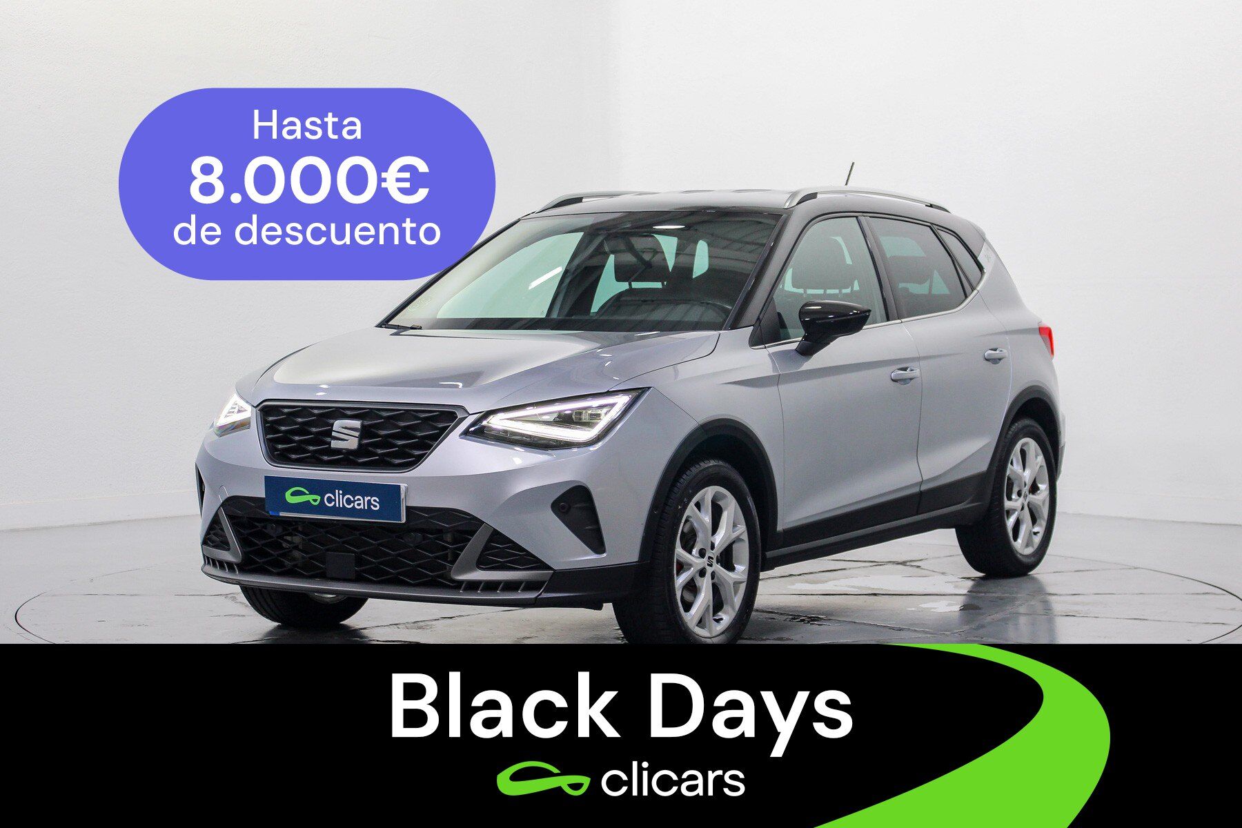 SEAT Arona (Arona 1.5 TSI S&S FR DSG7 XM 150) en Madrid