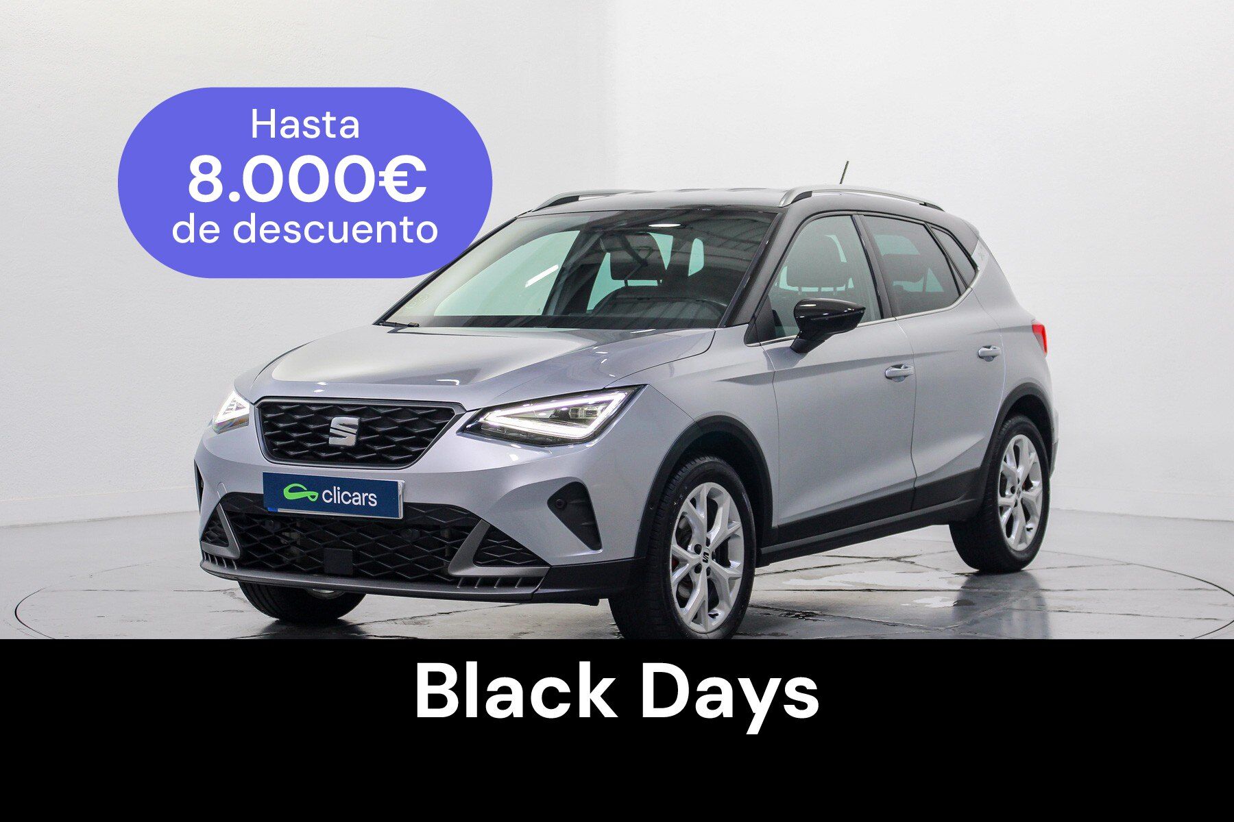 SEAT Arona (Arona 1.5 TSI S&S FR DSG7 XM 150) en Madrid
