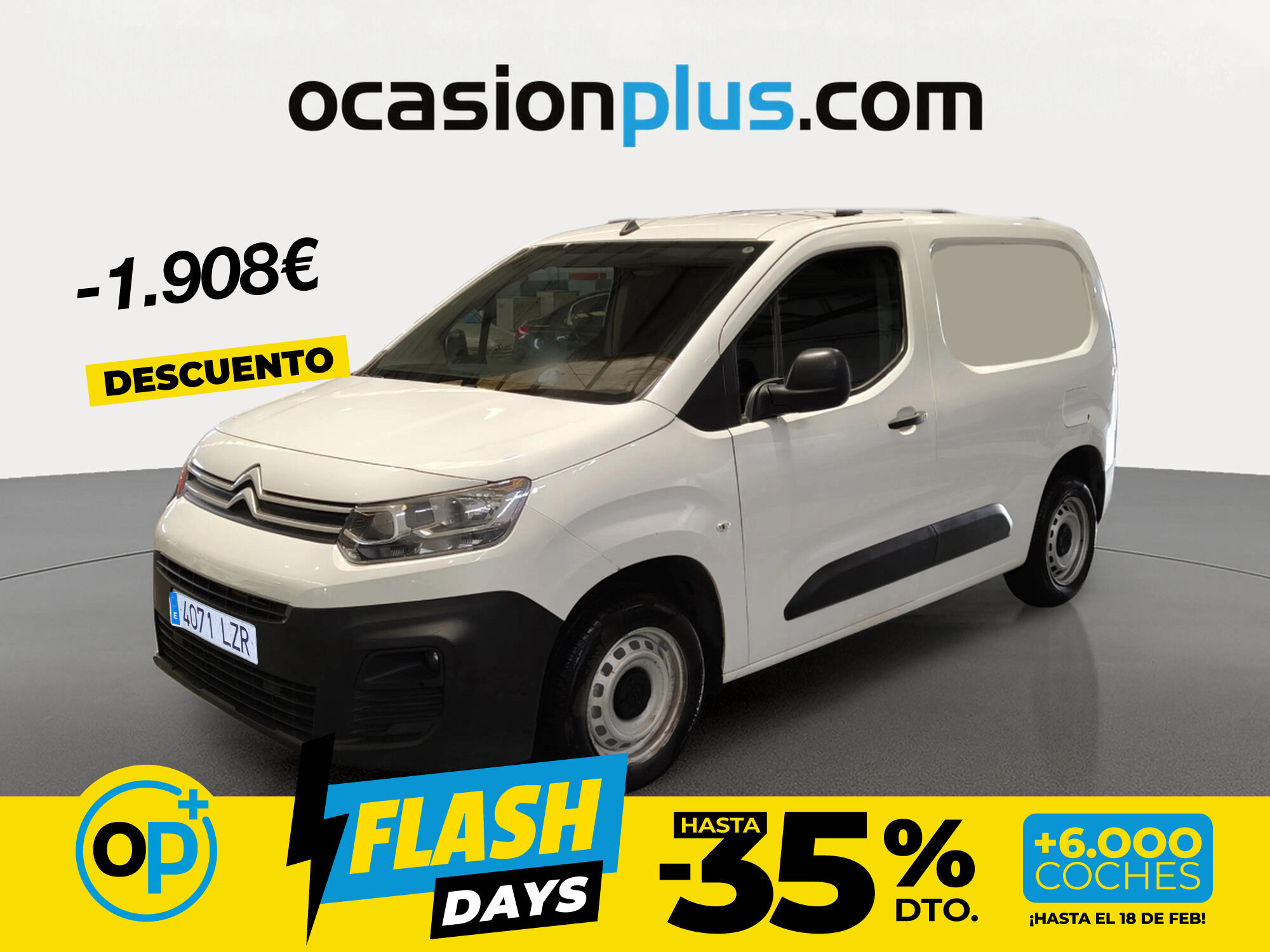Foto del CITROEN Berlingo Van BlueHDi S&S Talla M Control 100