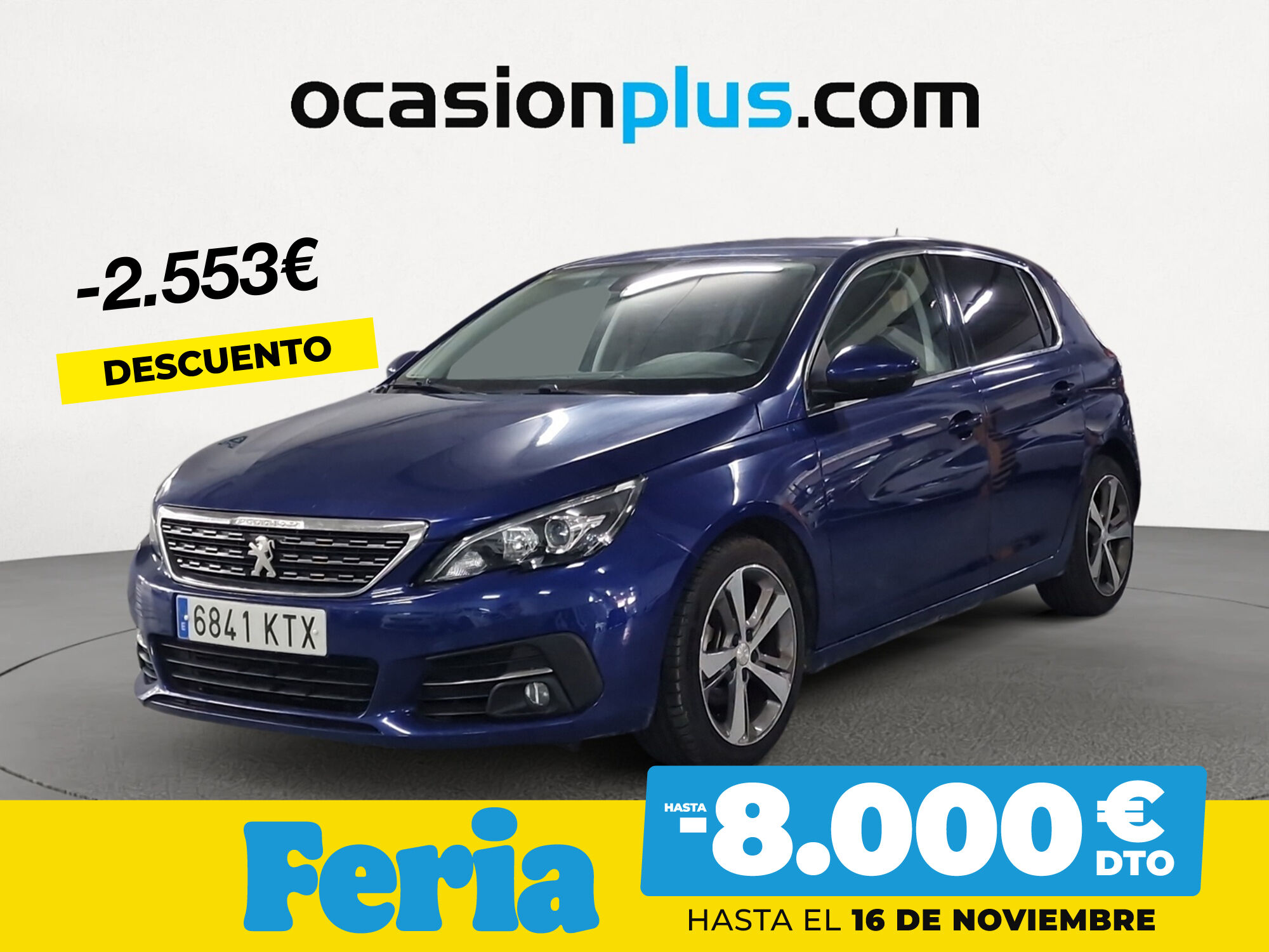 PEUGEOT 308 (BlueHDi 130 S&S Allure 96 kW (130 CV)) en Madrid