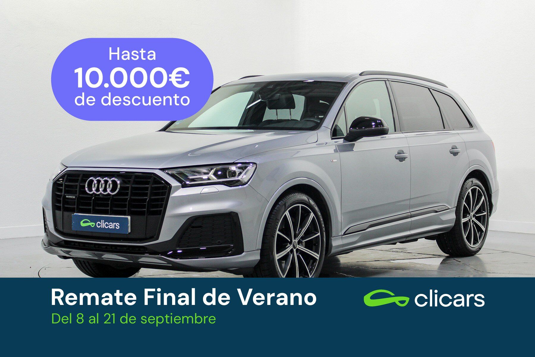 AUDI Q7 (Q7 45 TDI Black line edition quattro) en Madrid