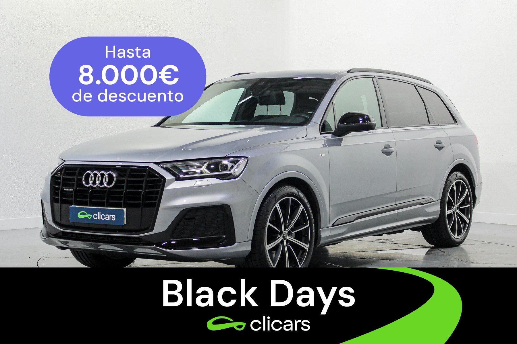 AUDI Q7 (Q7 45 TDI Black line edition quattro) en Madrid