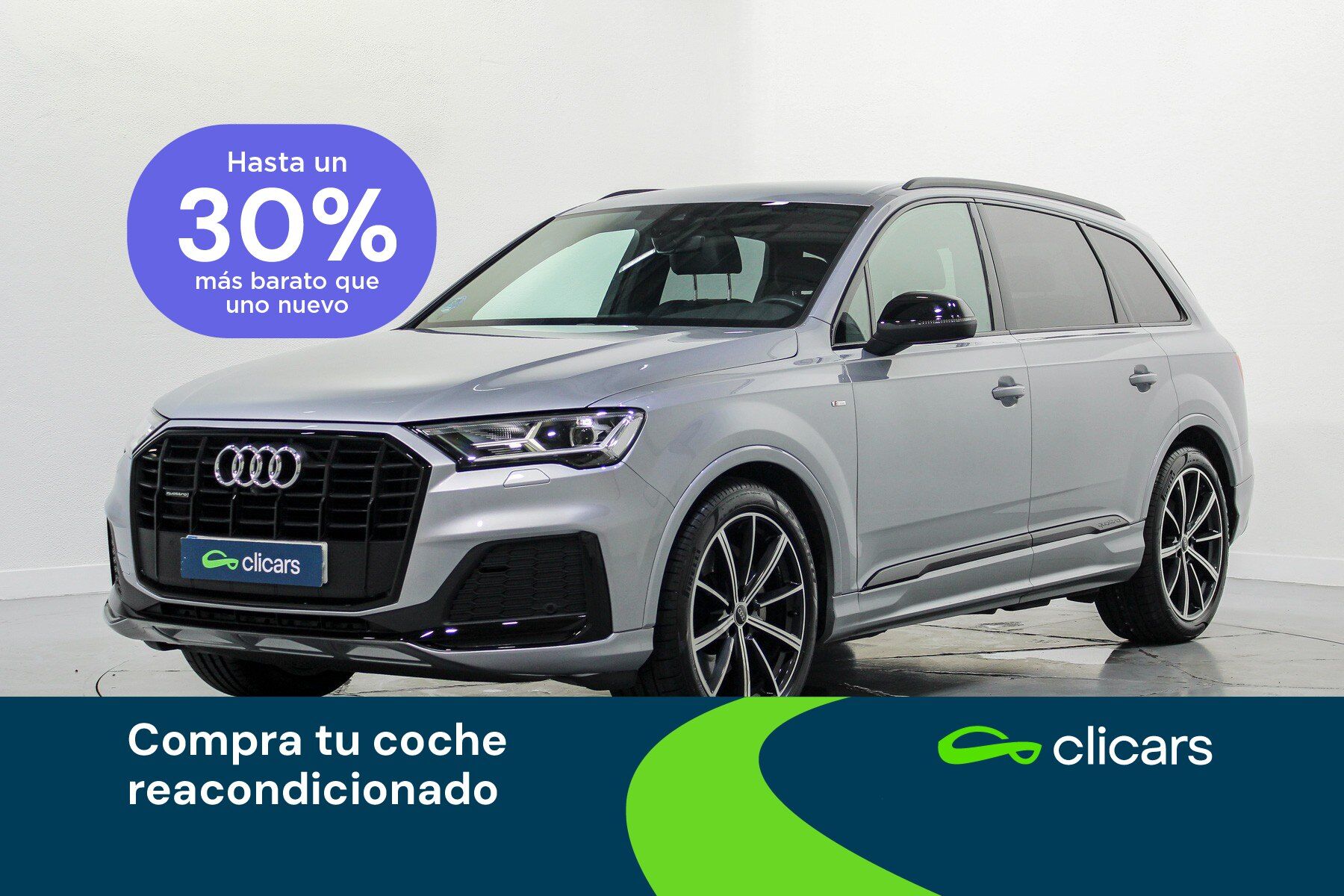 AUDI Q7 (Q7 45 TDI Black line edition quattro) en Madrid