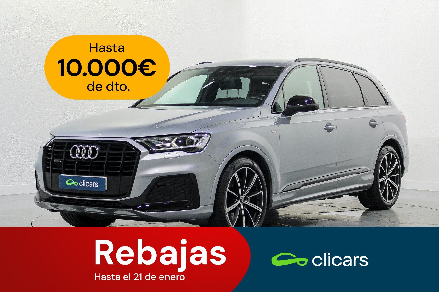 AUDI Q7 (Q7 45 TDI Black line edition quattro) en Madrid