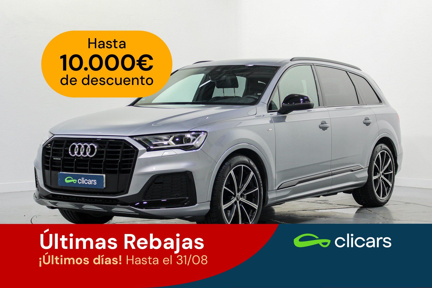 AUDI Q7 (Q7 45 TDI Black line edition quattro) en Madrid