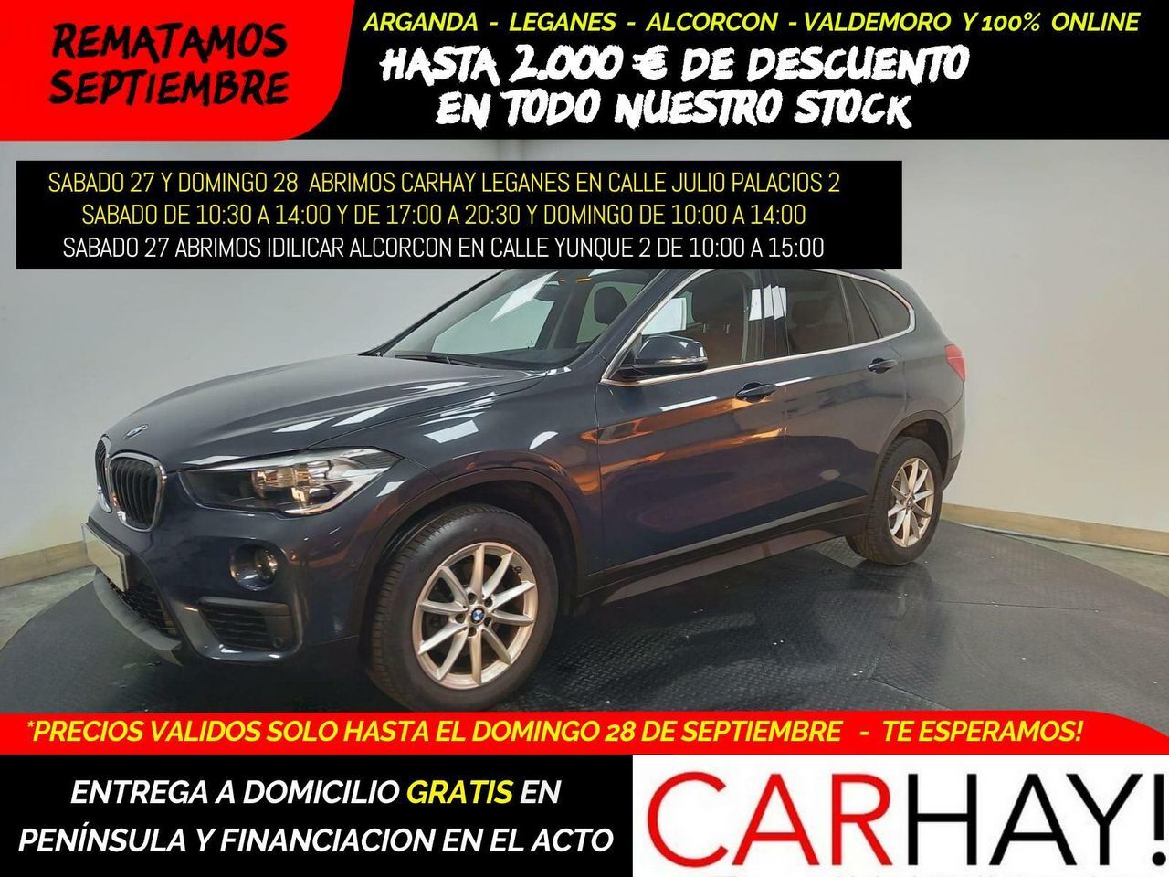 BMW X1 (2.0 d sDrive18 AdBlue Business Model) en Madrid
