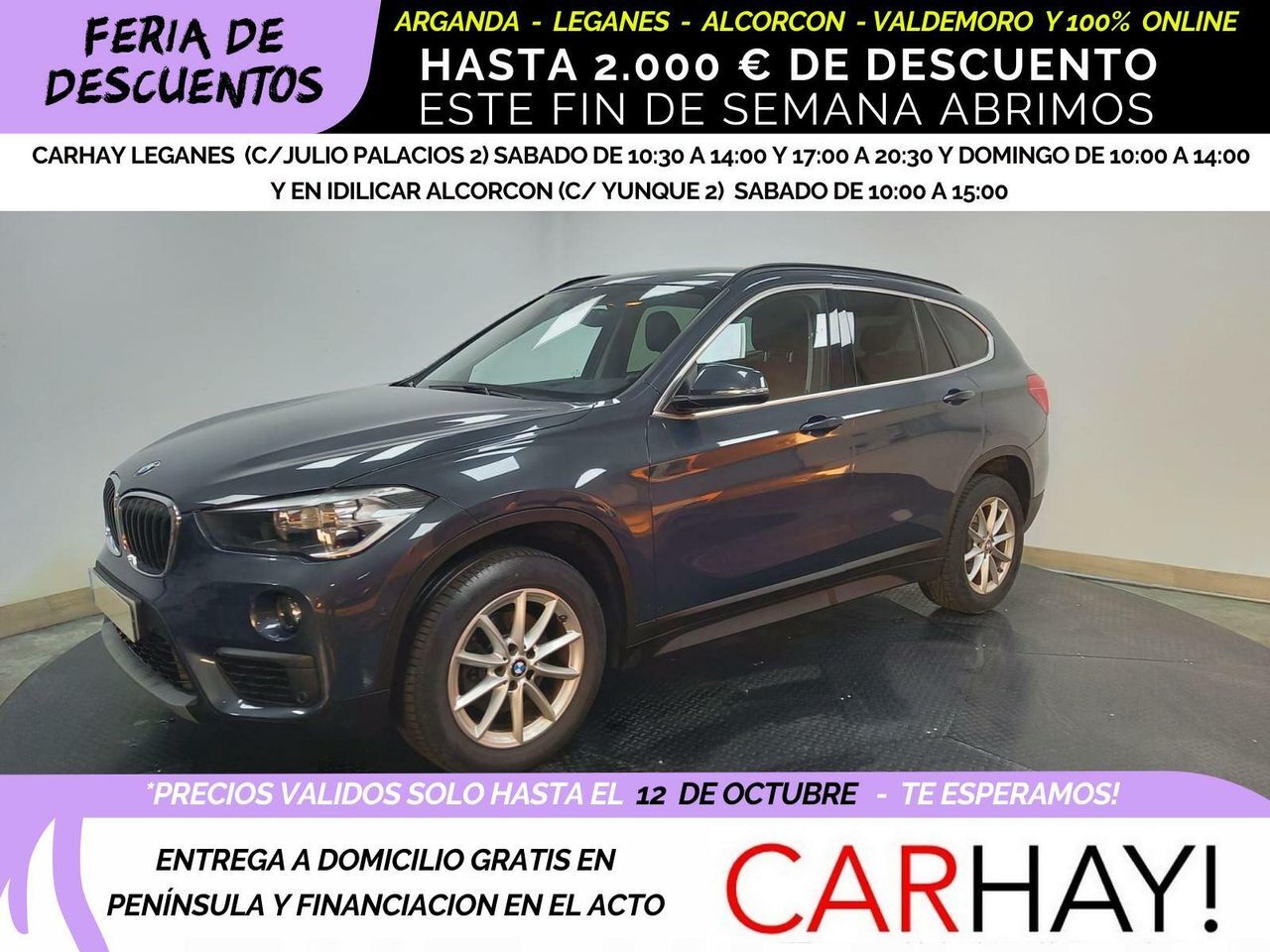 BMW X1 (2.0 d sDrive18 AdBlue Business Model) en Madrid