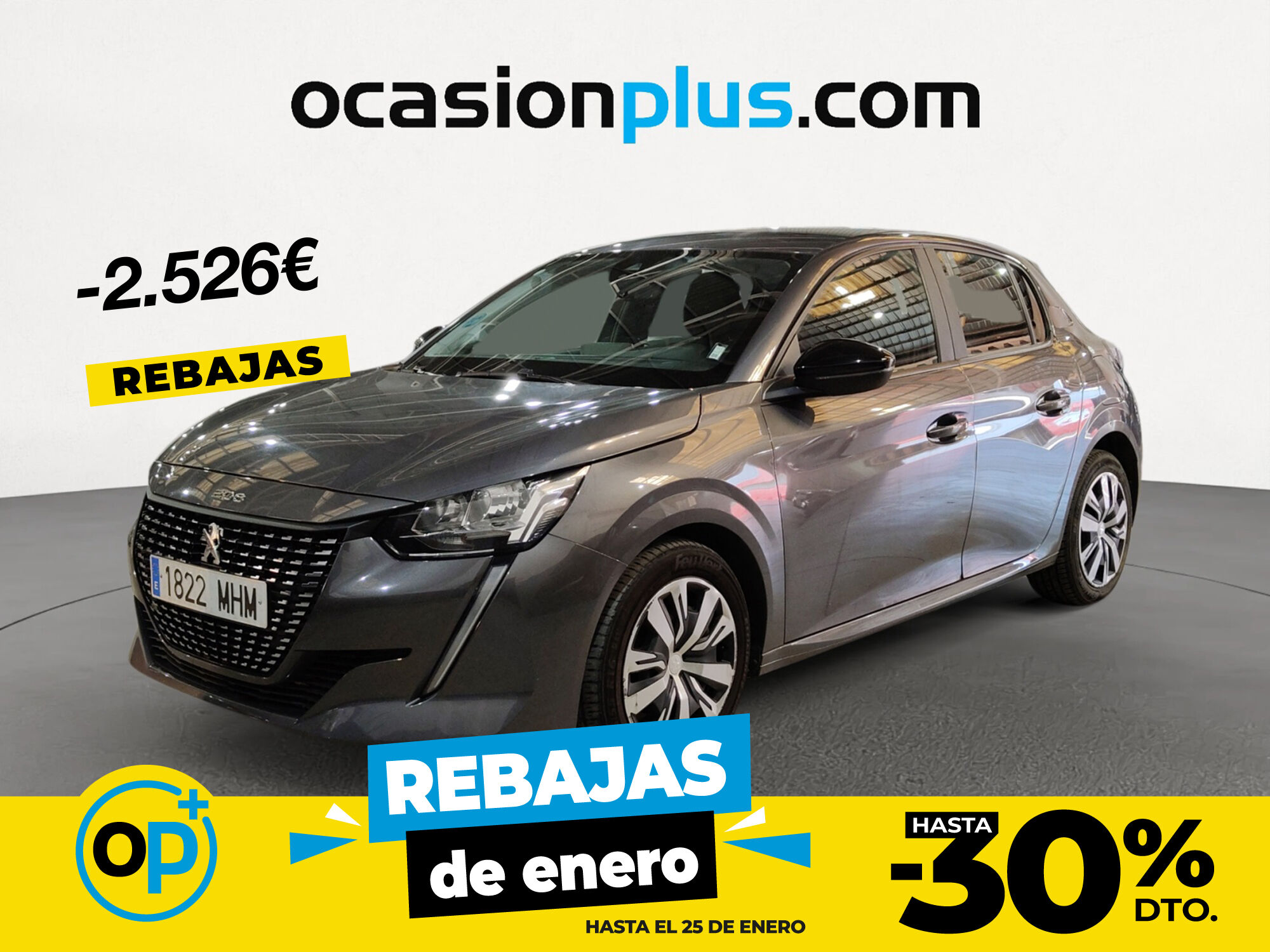 PEUGEOT 208 (PureTech 100 Active Pack 75 kW (100 CV)) en Madrid
