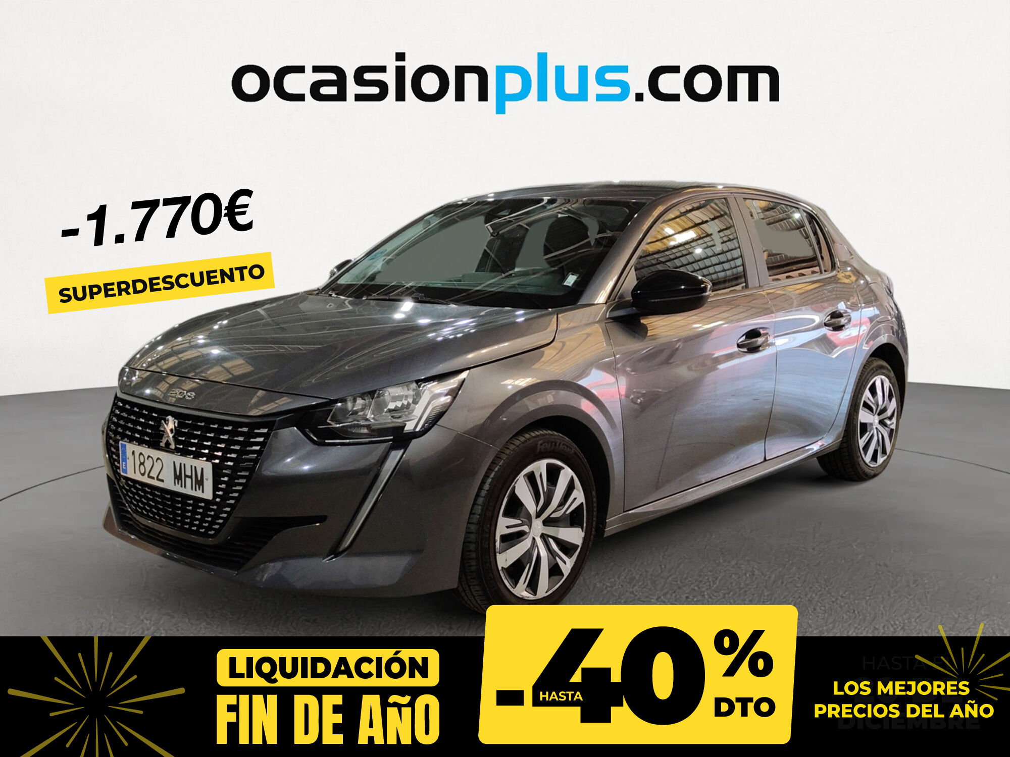PEUGEOT 208 (PureTech 100 Active Pack 75 kW (100 CV)) en Madrid