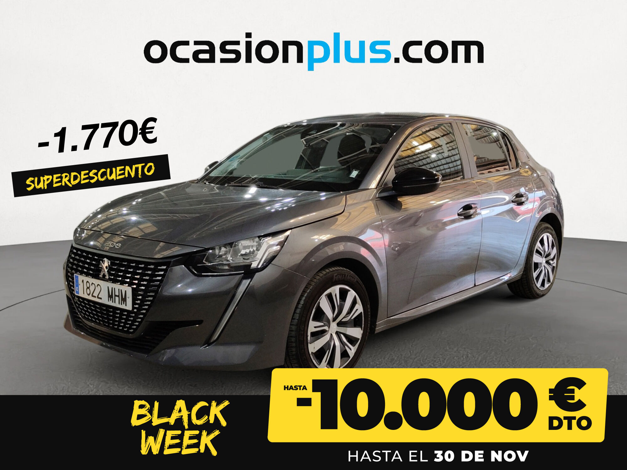 PEUGEOT 208 (PureTech 100 Active Pack 75 kW (100 CV)) en Madrid