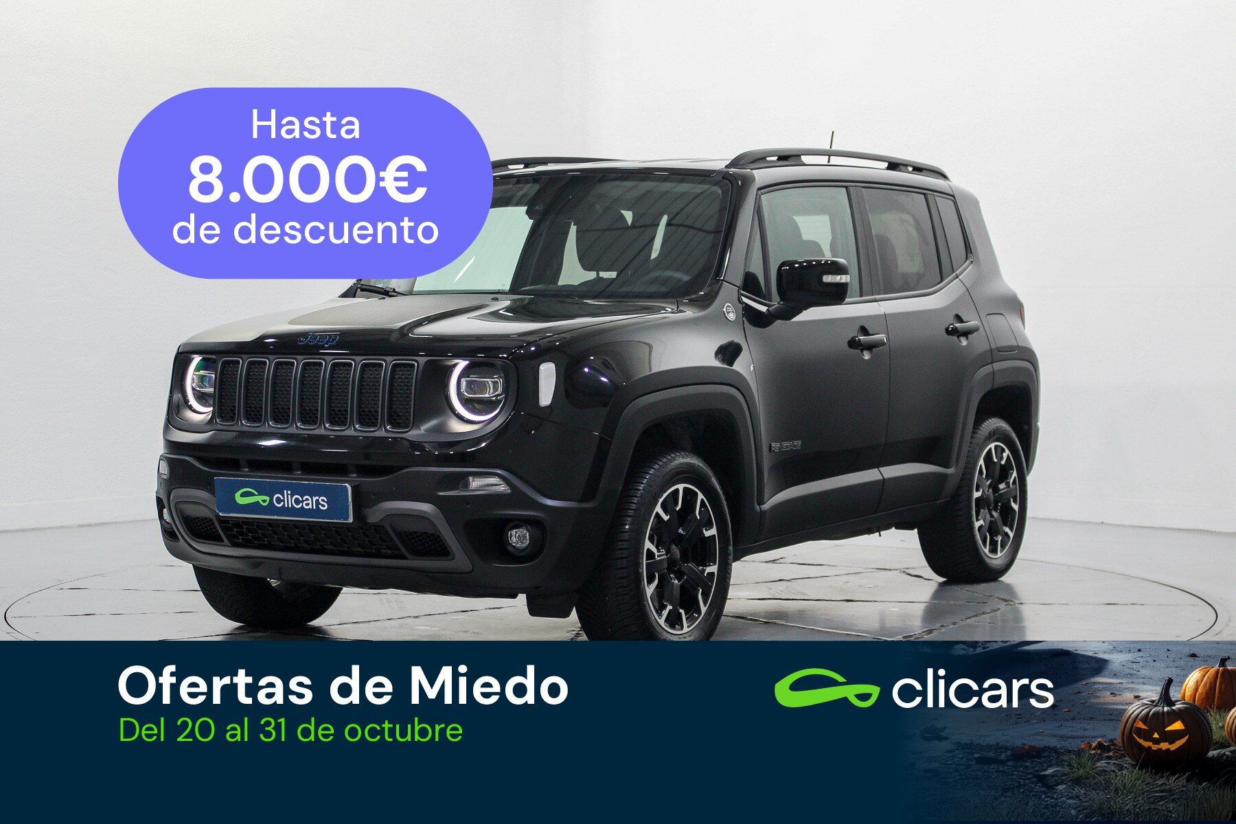 JEEP Renegade (Renegade 1.3 PHEV Trailhawk 4x4 Aut. 177KW) en Madrid