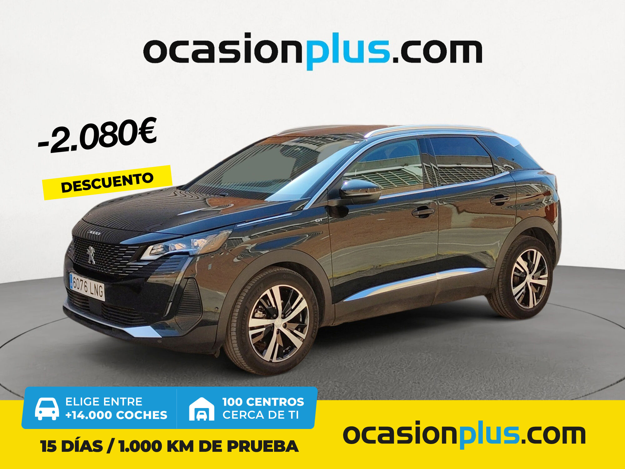 PEUGEOT 3008 (BlueHDi 130 S&S GT EAT8 96 kW (130 CV)) en Madrid