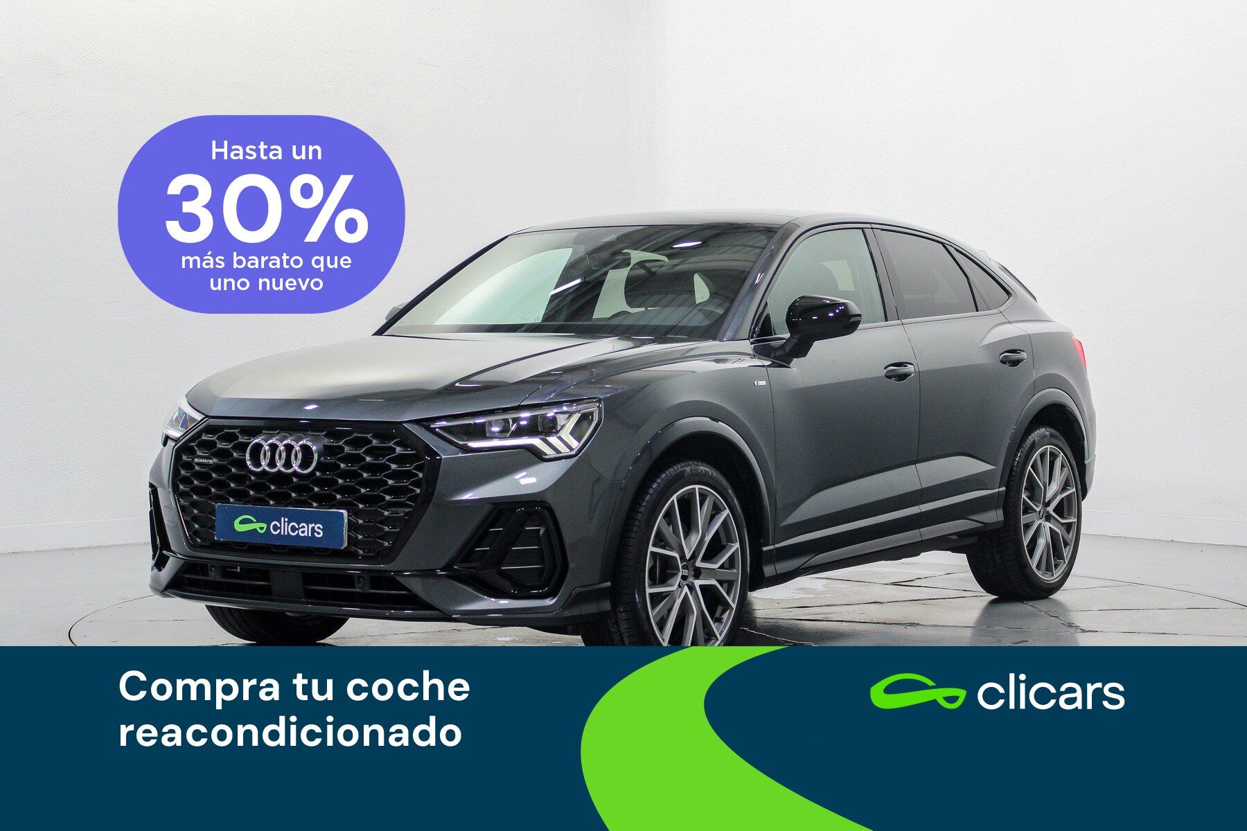 AUDI Q3 (Q3 Sportback 40 TDI Black line quattro S tronic 147kW) en Madrid