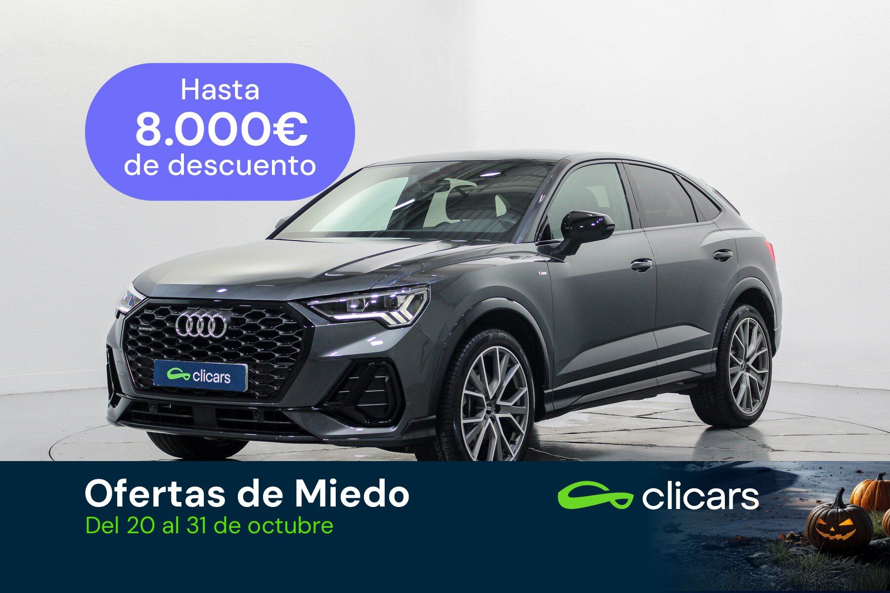 AUDI Q3 (Q3 Sportback 40 TDI Black line quattro S tronic 147kW) en Madrid