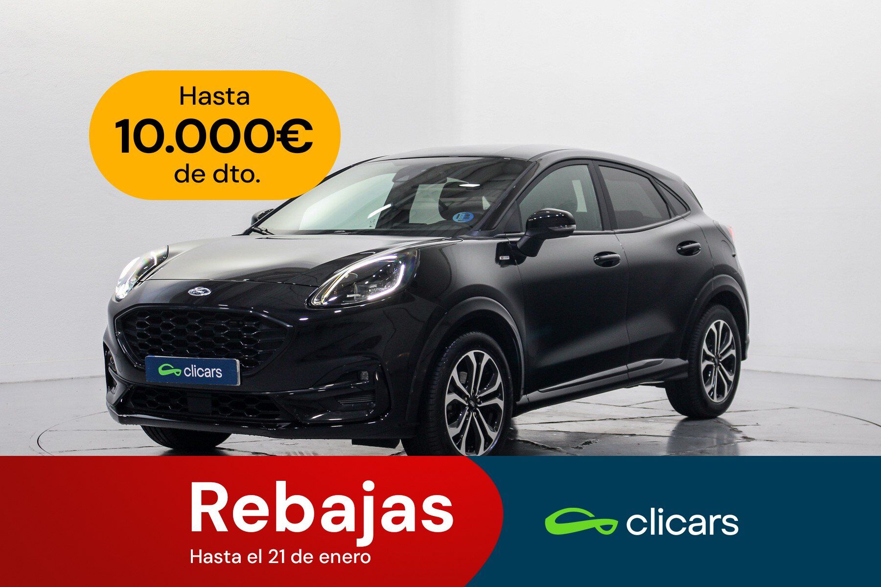 FORD Puma (Puma 1.0 EcoBoost MHEV ST-Line 125) en Madrid