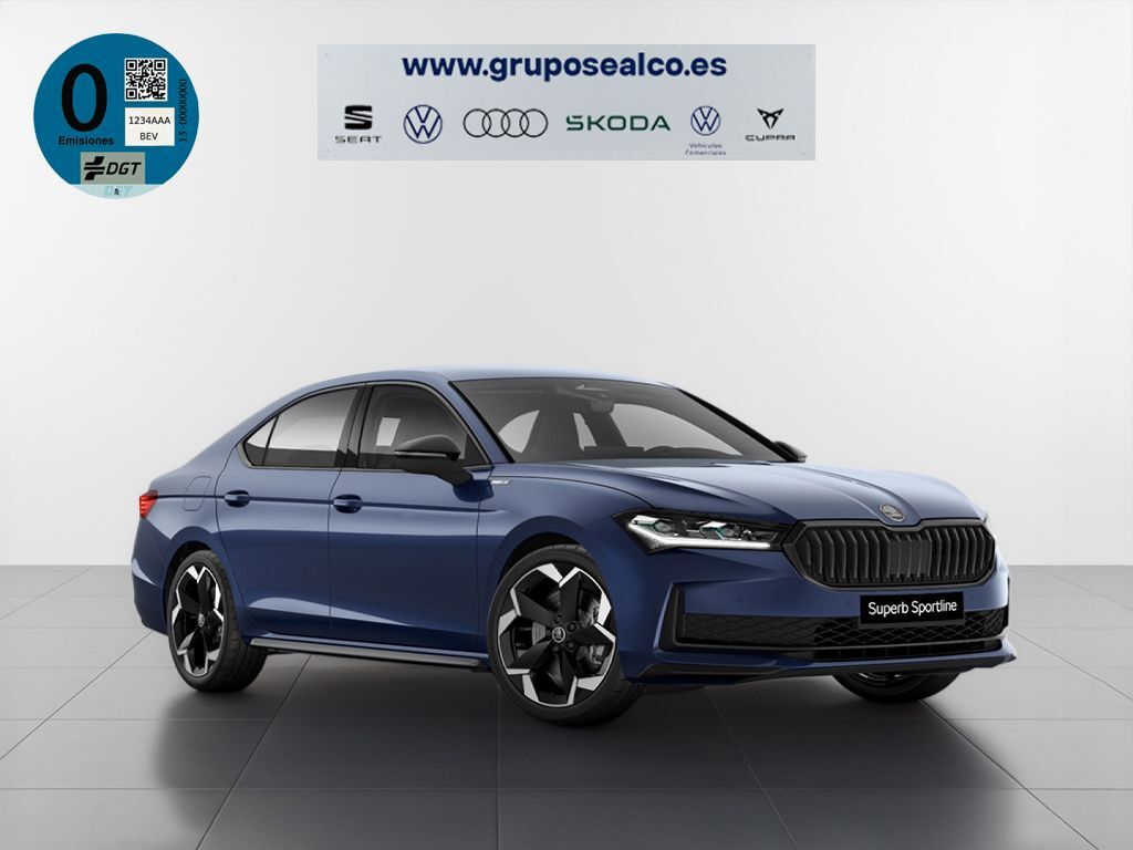 SKODA Superb (1.5 TSI PHEV Sportline 150kW) en Madrid