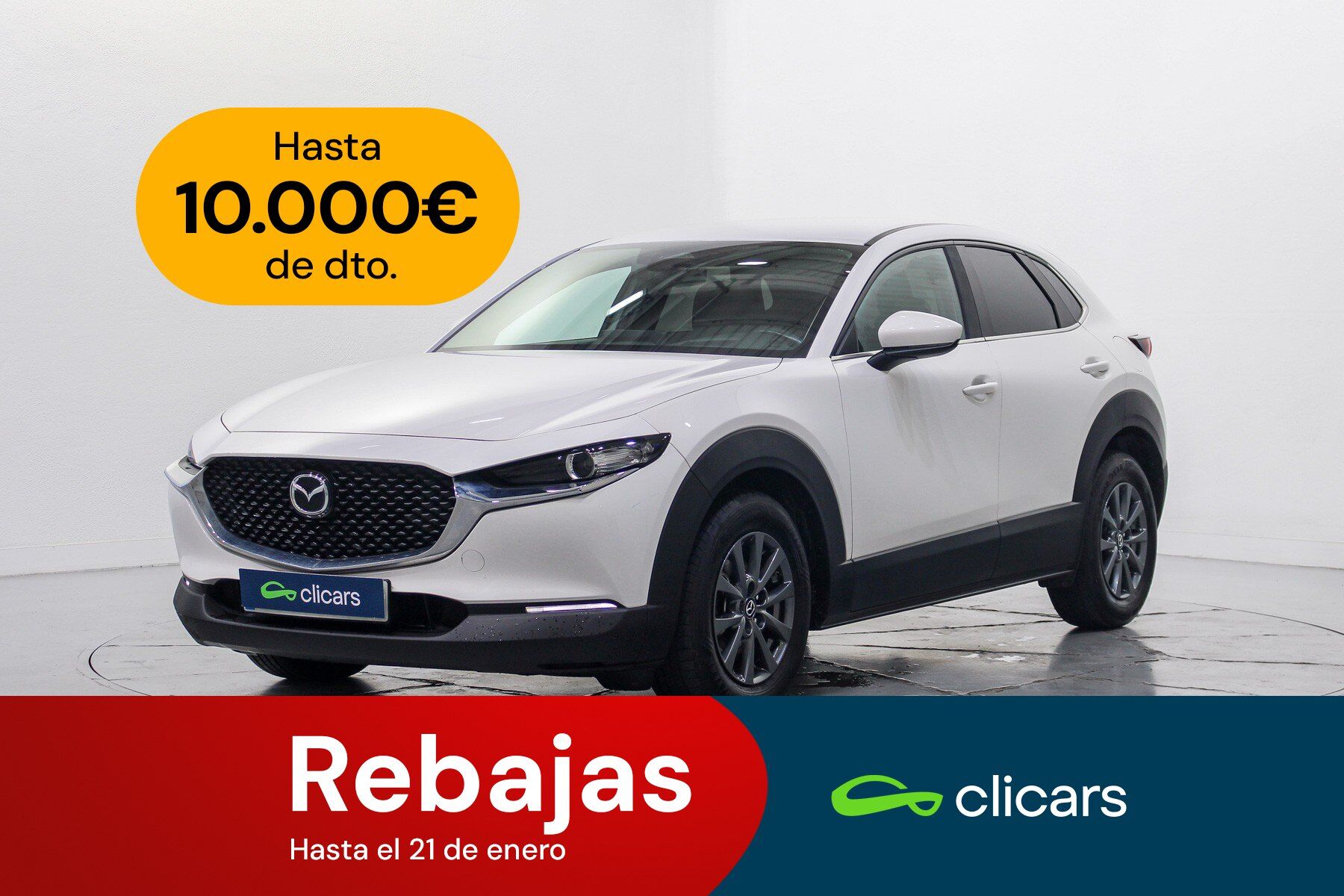 MAZDA CX-30 (CX-30 2.0 e-Skyactiv-G Prime Line FWD 90kW) en Madrid