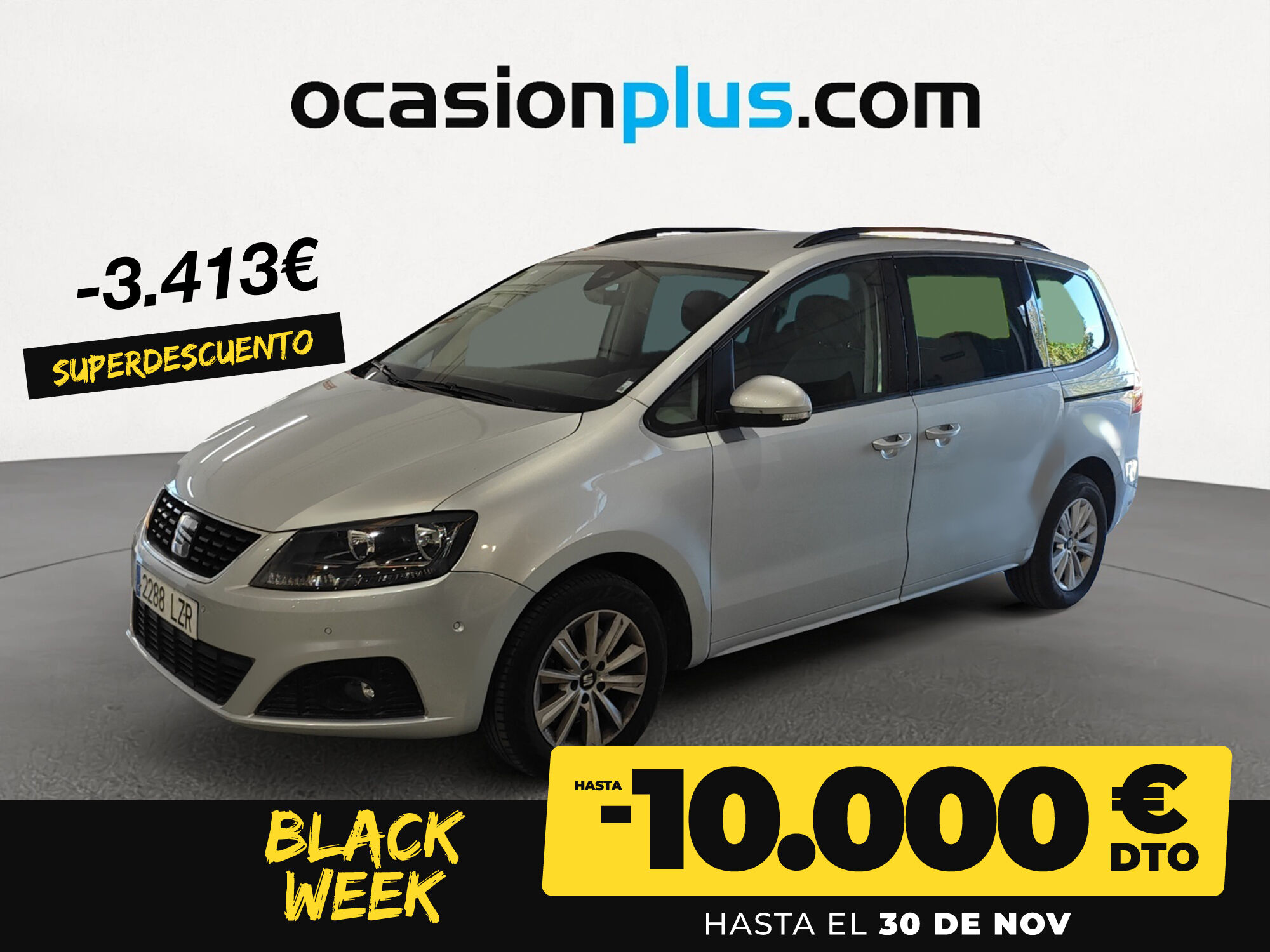 SEAT Alhambra (1.4 TSI Style Go S&S DSG 110 kW (150 CV)) en Madrid