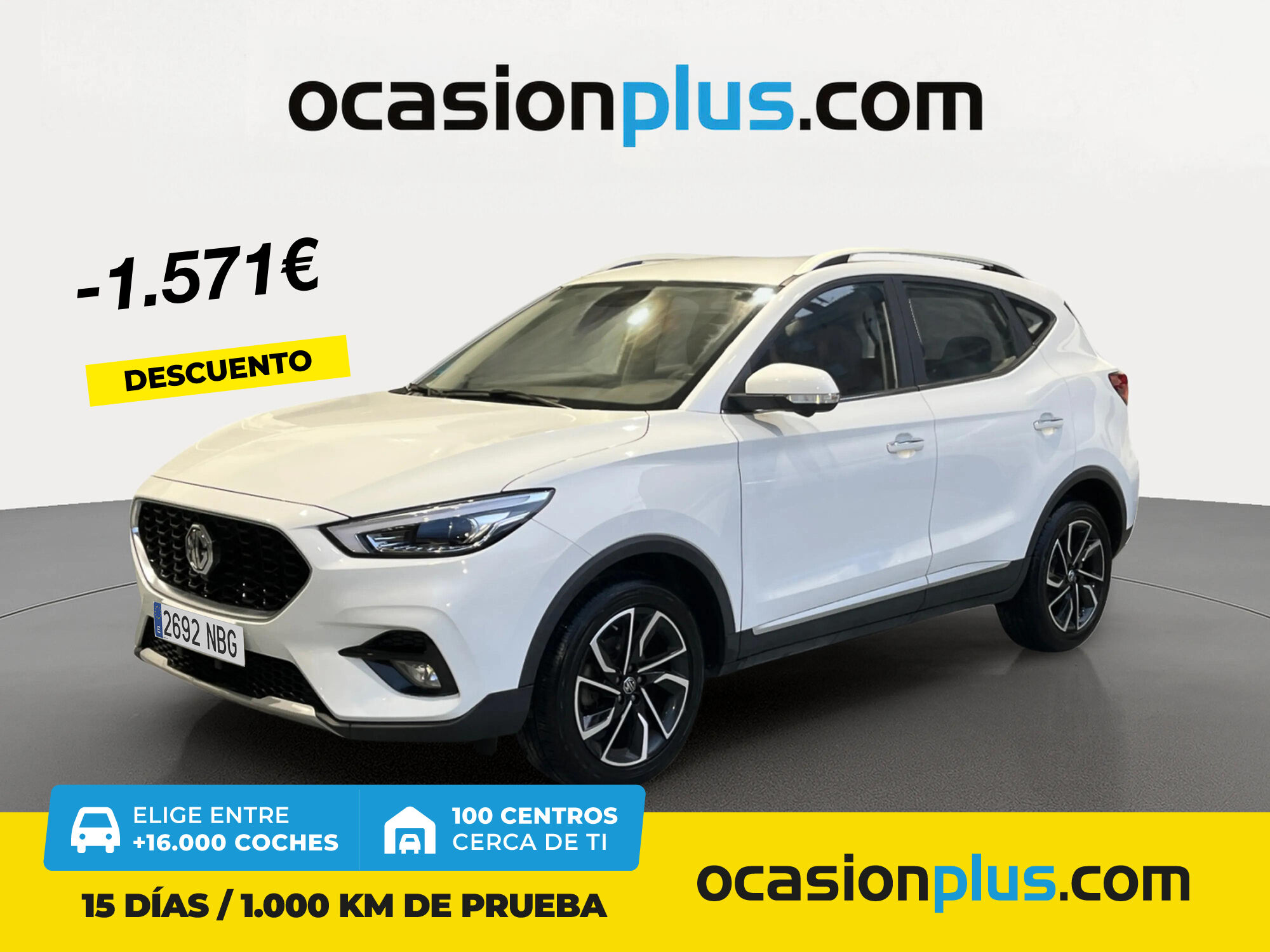 MG ZS (1.5 Luxury 78 kW (106 CV)) en Madrid