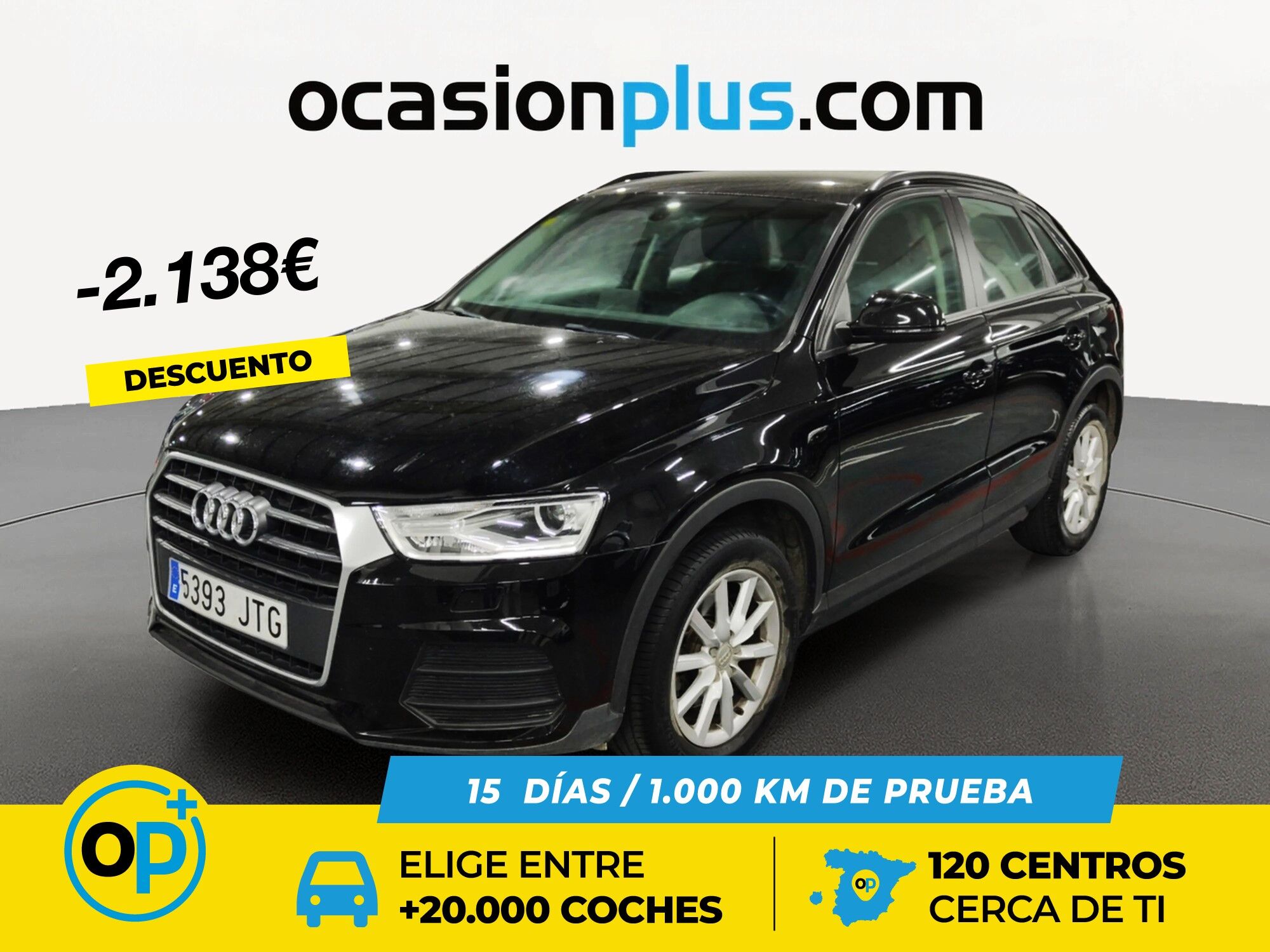 AUDI Q3 (2.0 TDI Attraction edition 110 kW (150 CV)) en Madrid