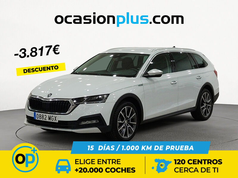 SKODA Octavia (2.0 TDI Scout Last Edition 4x4 DSG 110 kW (150 CV)) en Madri