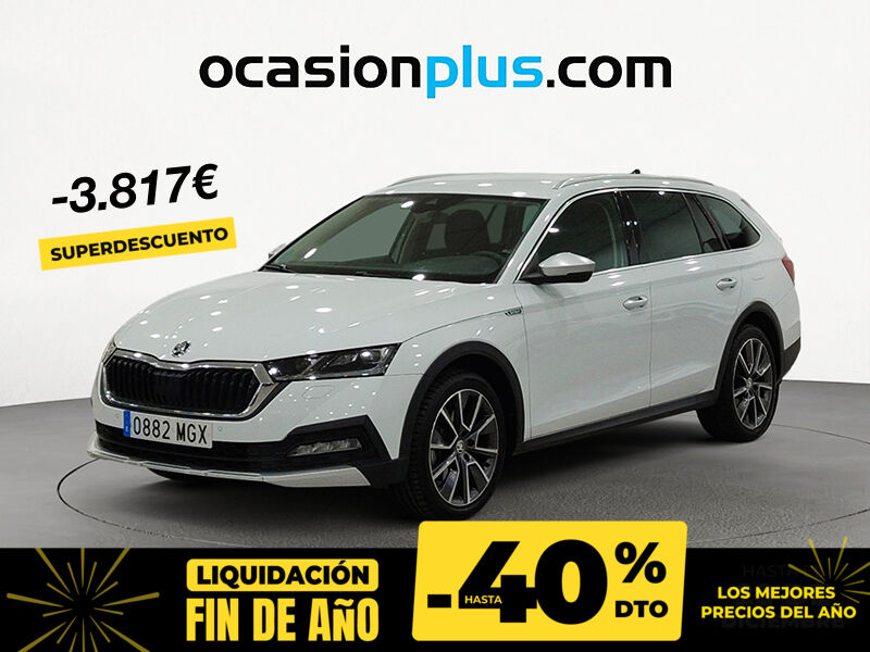 SKODA Octavia (2.0 TDI Scout Last Edition 4x4 DSG 110 kW (150 CV)) en Madri