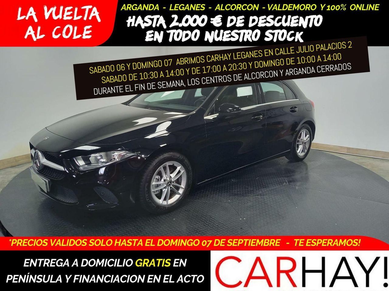 MERCEDES Clase A (200 Business Solution (EU6d-TEMP)) en Madrid