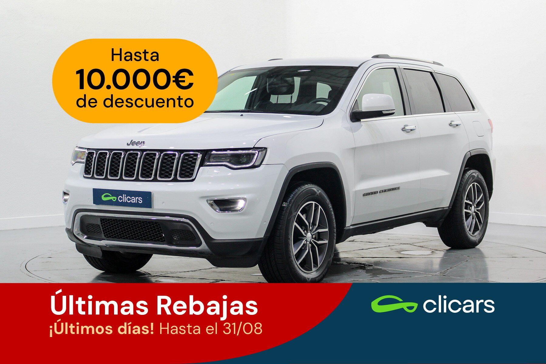 JEEP Grand Cherokee (Grand Cherokee 3.0 Multijet Limited Aut. 184kW) en Mad
