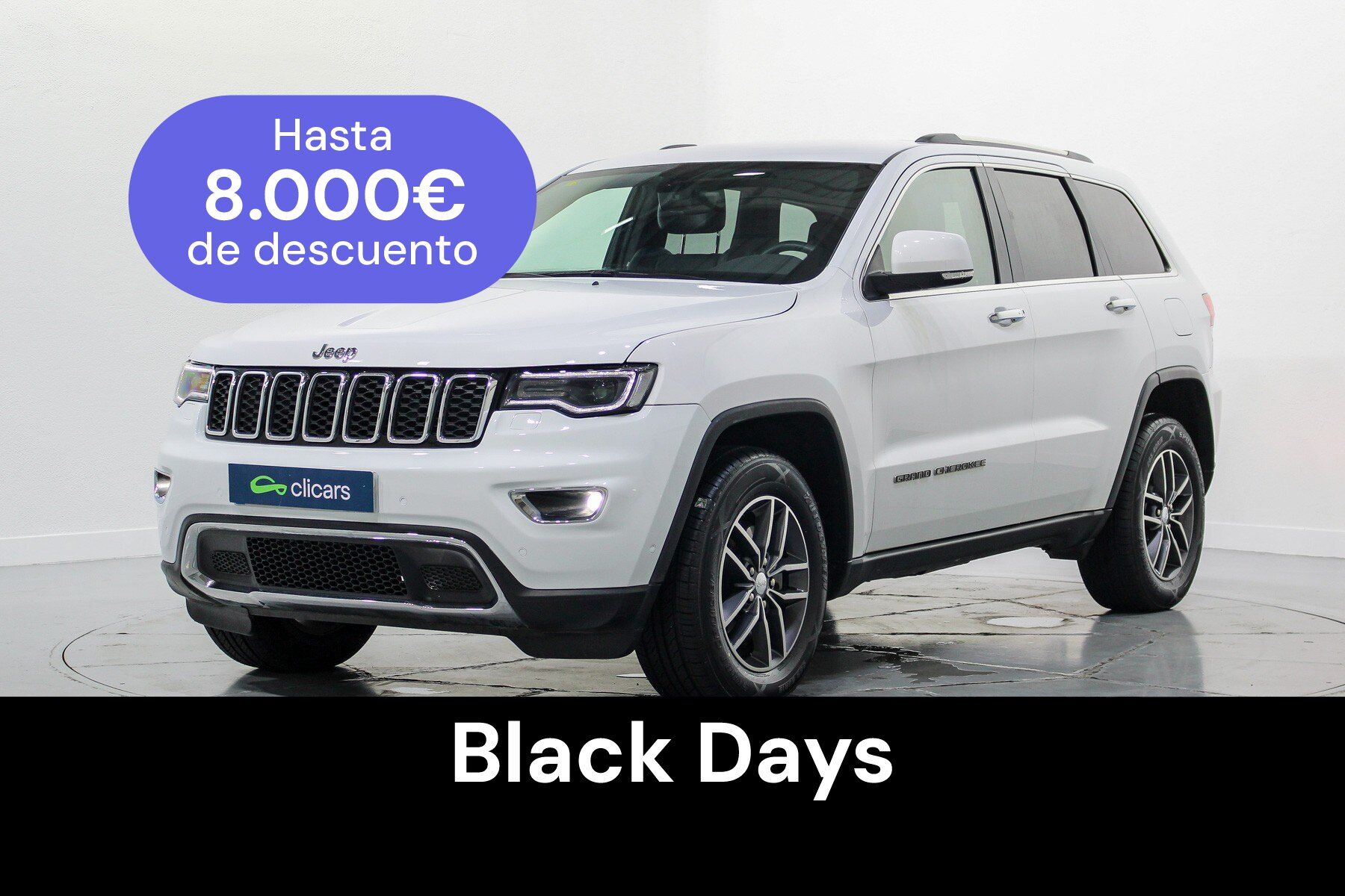 JEEP Grand Cherokee (Grand Cherokee 3.0 Multijet Limited Aut. 140kW) en Mad