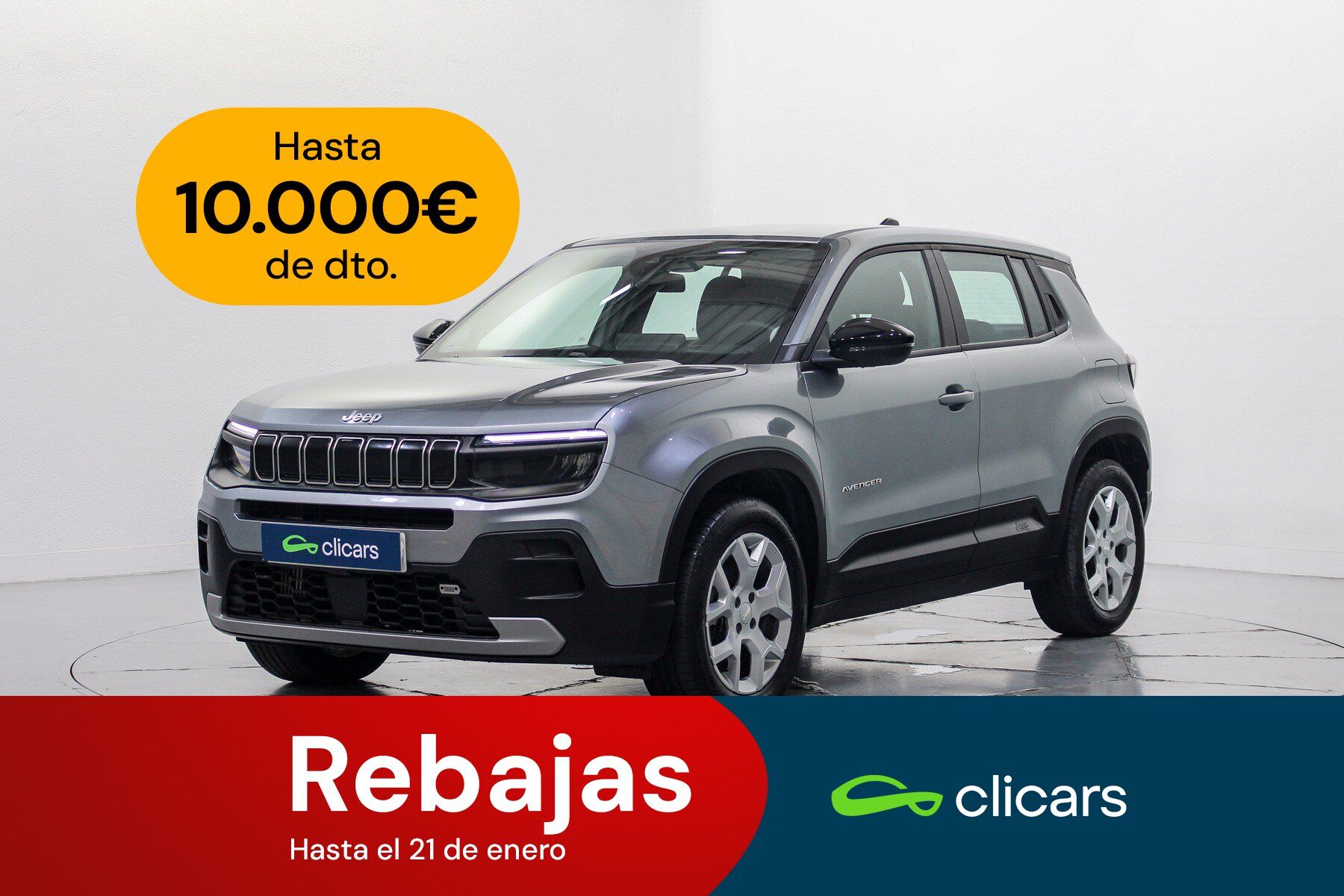 JEEP Avenger (Avenger 1.2 Altitude 74KW) en Madrid