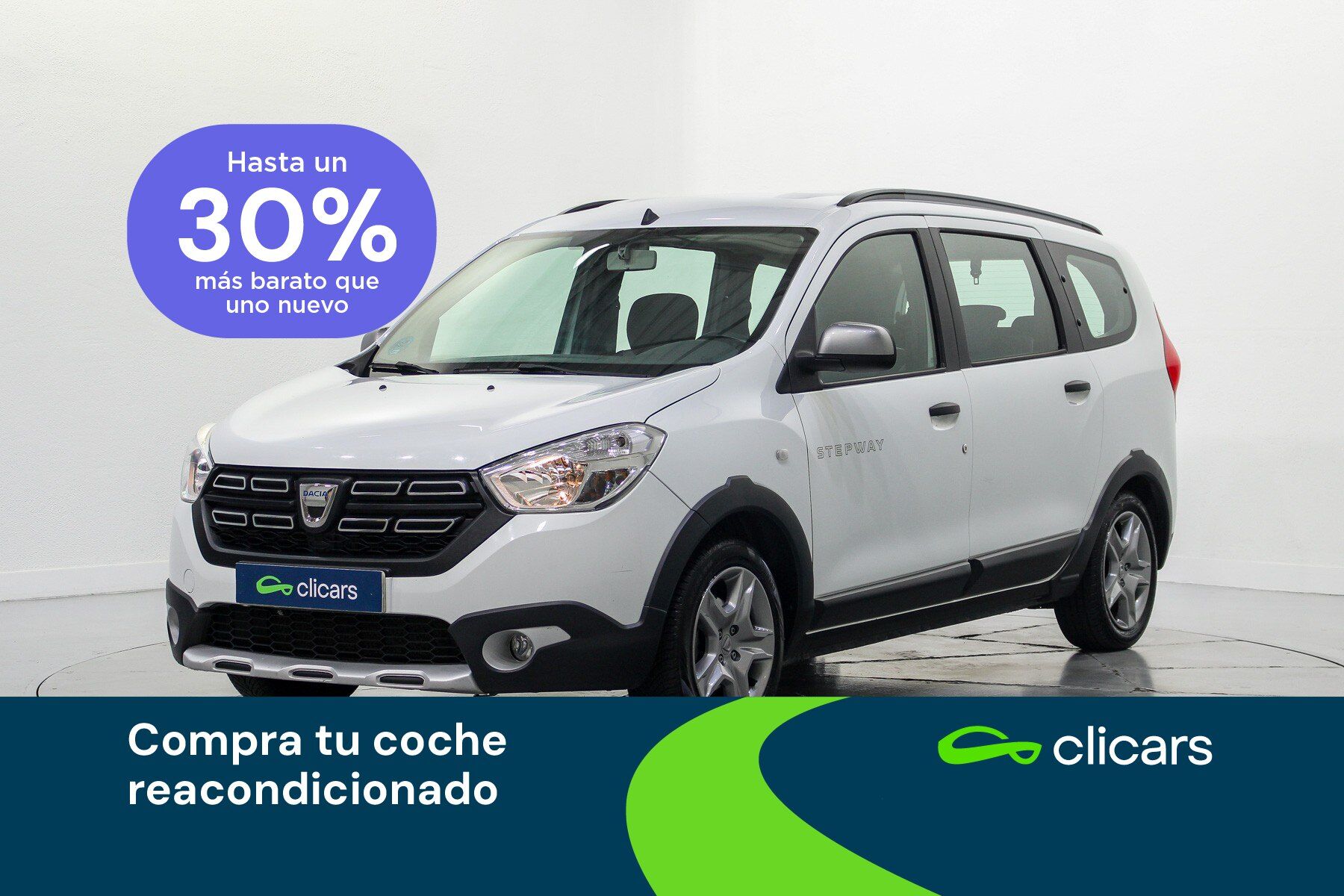 DACIA Lodgy (Lodgy 1.5 dCI Stepway Comfort Blue 7pl. 85kW) en Madrid