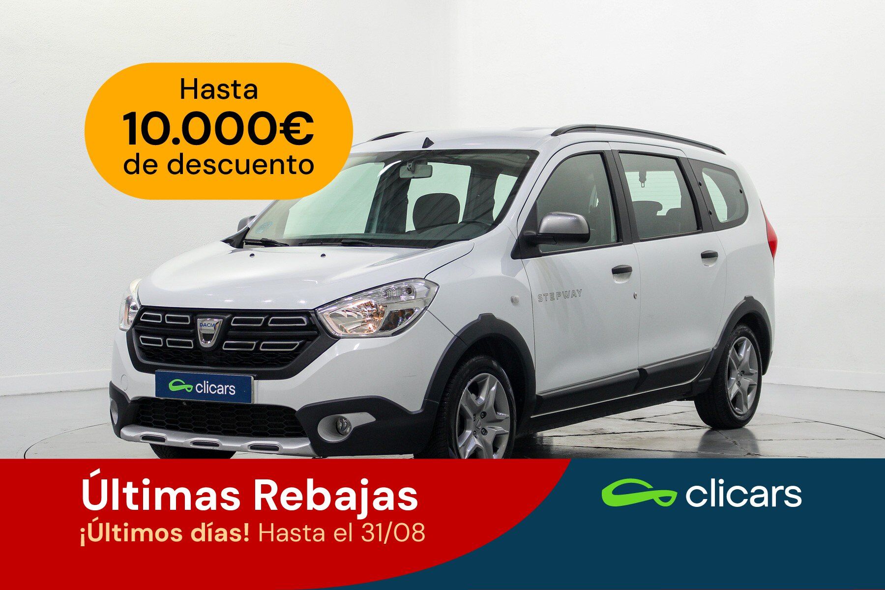 DACIA Lodgy (Lodgy 1.5 dCI Stepway Comfort Blue 7pl. 85kW) en Madrid