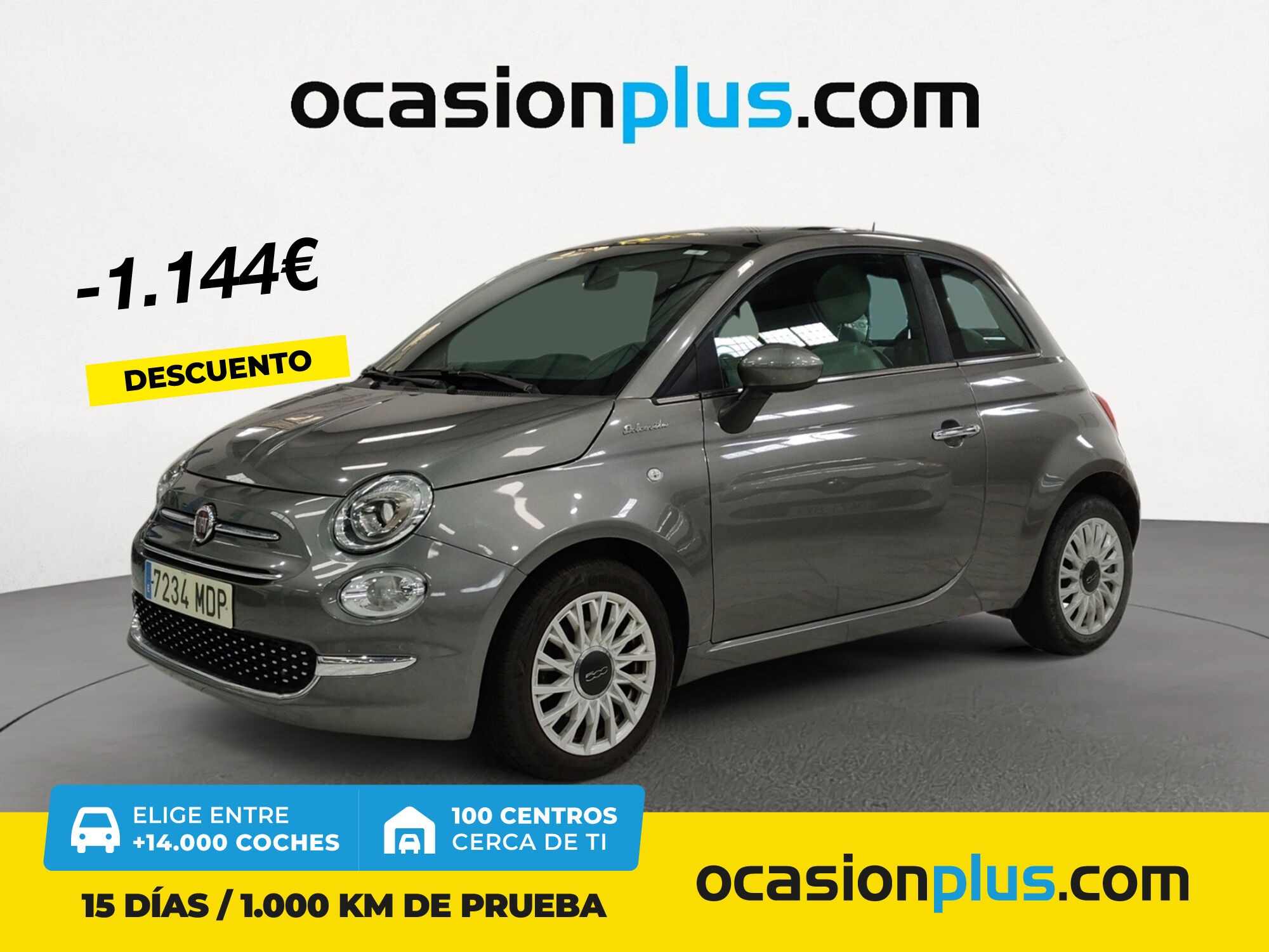 FIAT 500 (1.0 Hybrid Dolcevita 51 kW (70 CV)) en Madrid