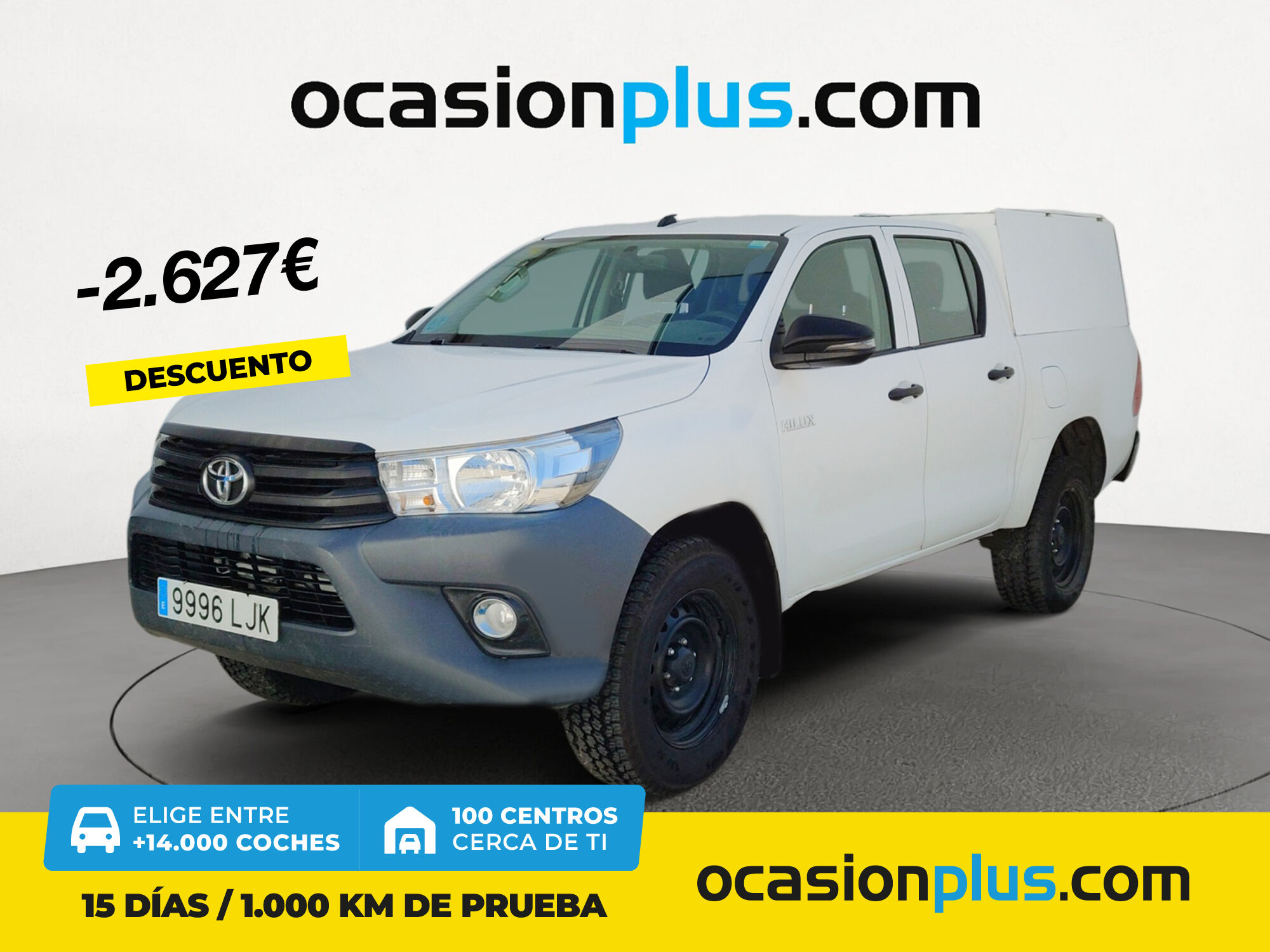 TOYOTA Hilux (2.4 D-4D Doble Cabina GX 110 kW (150 CV)) en Madrid