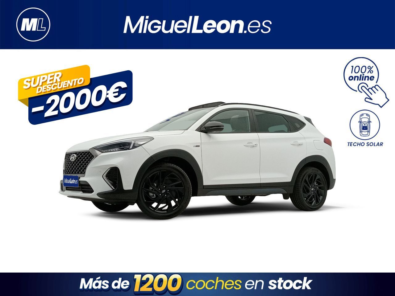 HYUNDAI Tucson (1.6 TGDI 130kW (177CV) N-Line 4X2) en Palmas, Las